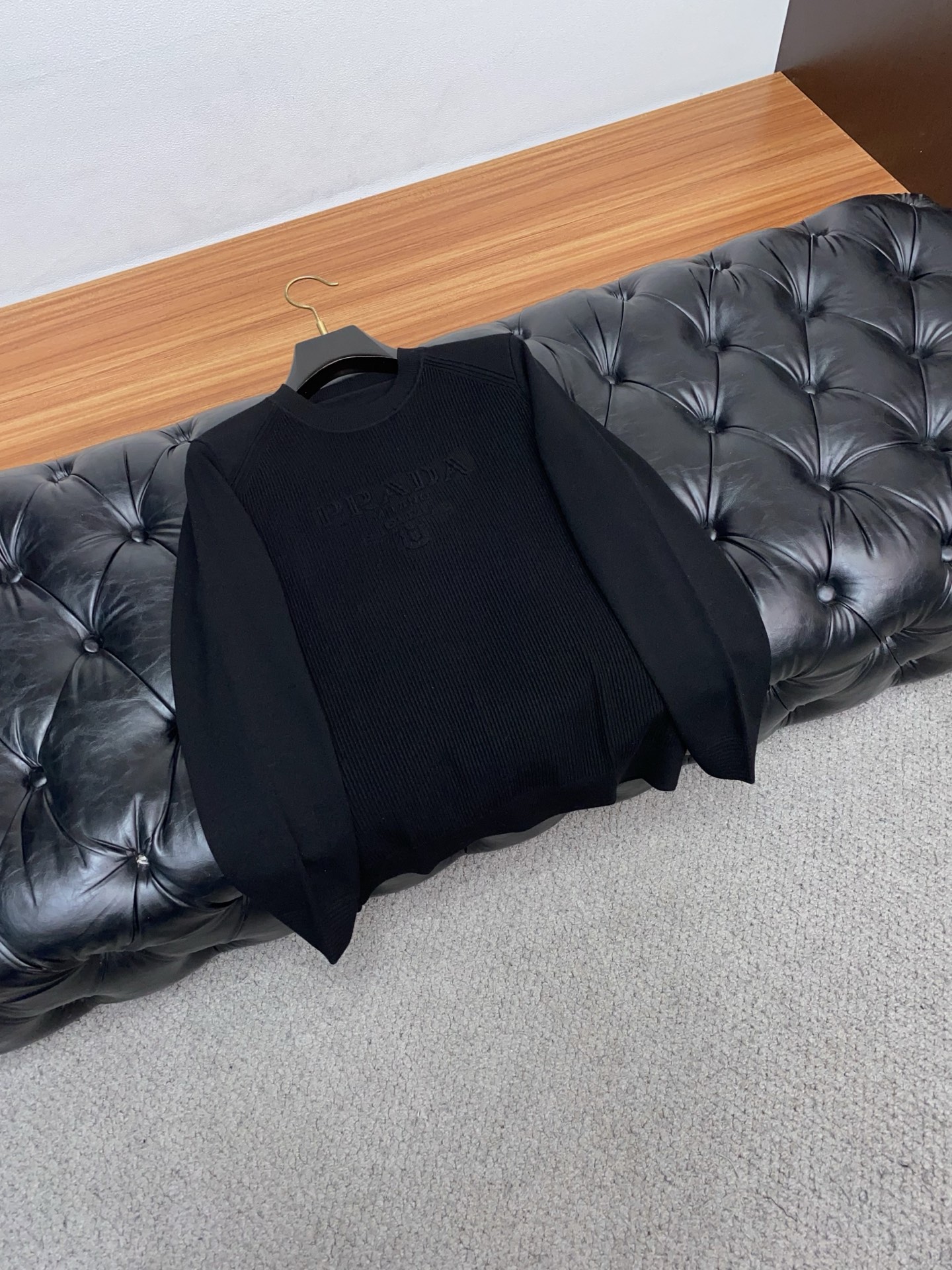 Prada Male Basic Clothing Wool