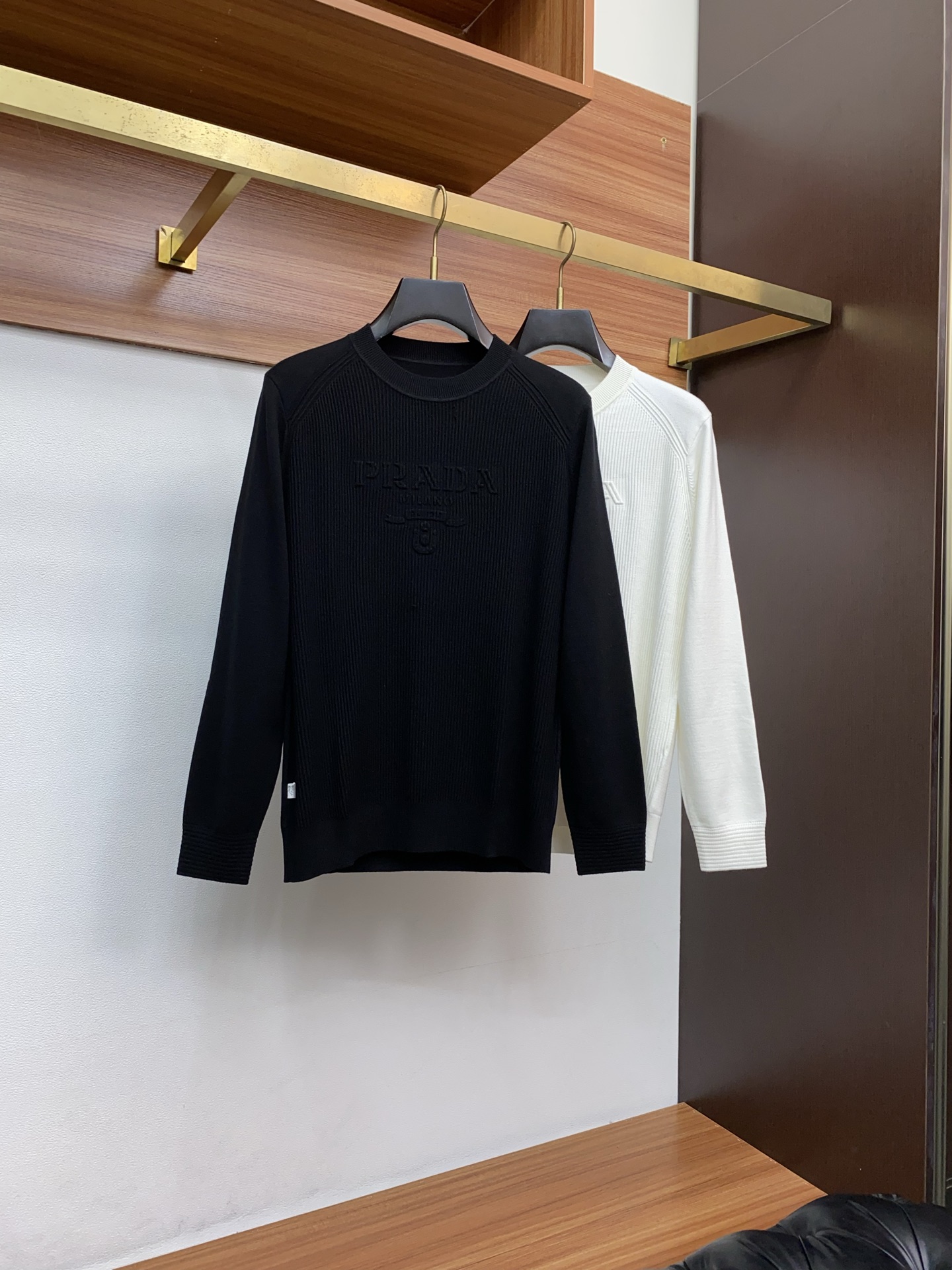 Prada Male Basic Clothing Wool