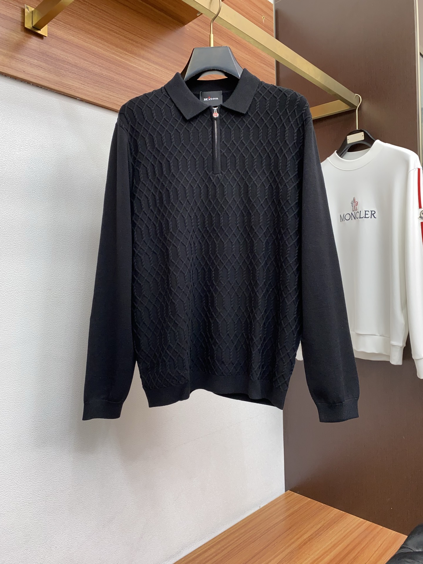 Kiton Male Basic Clothing Wool M-l-xl