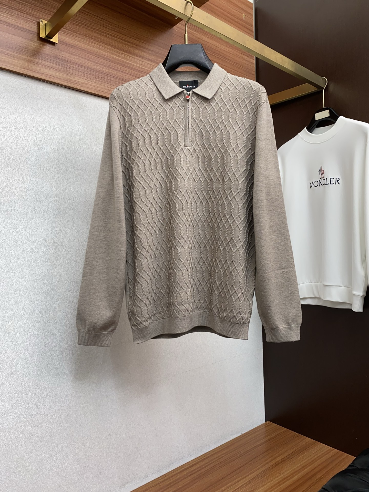 Kiton Male Basic Clothing Wool M-l-xl