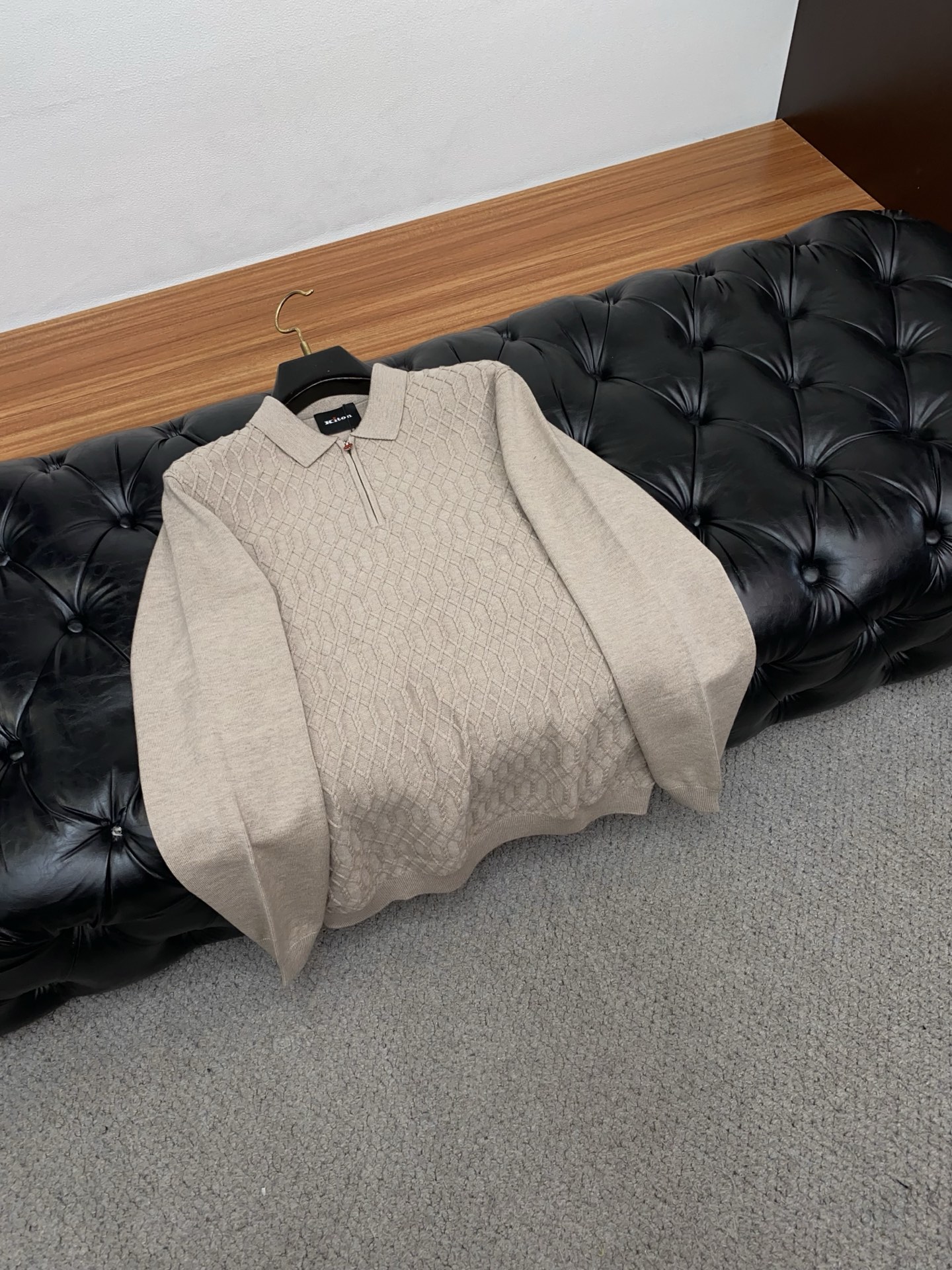 Kiton Male Basic Clothing Wool M-l-xl