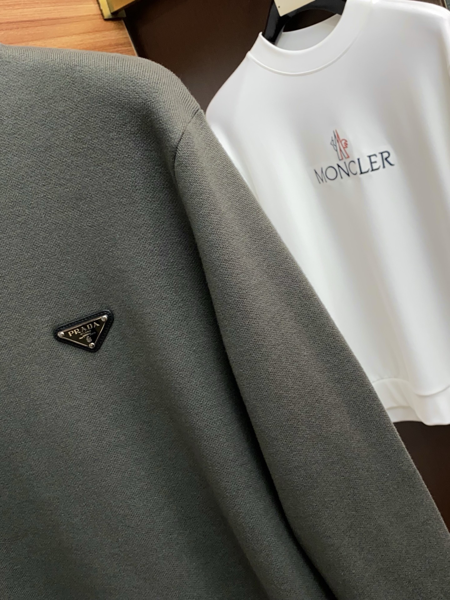 Prada Male Basic Clothing Wool M-l-xl