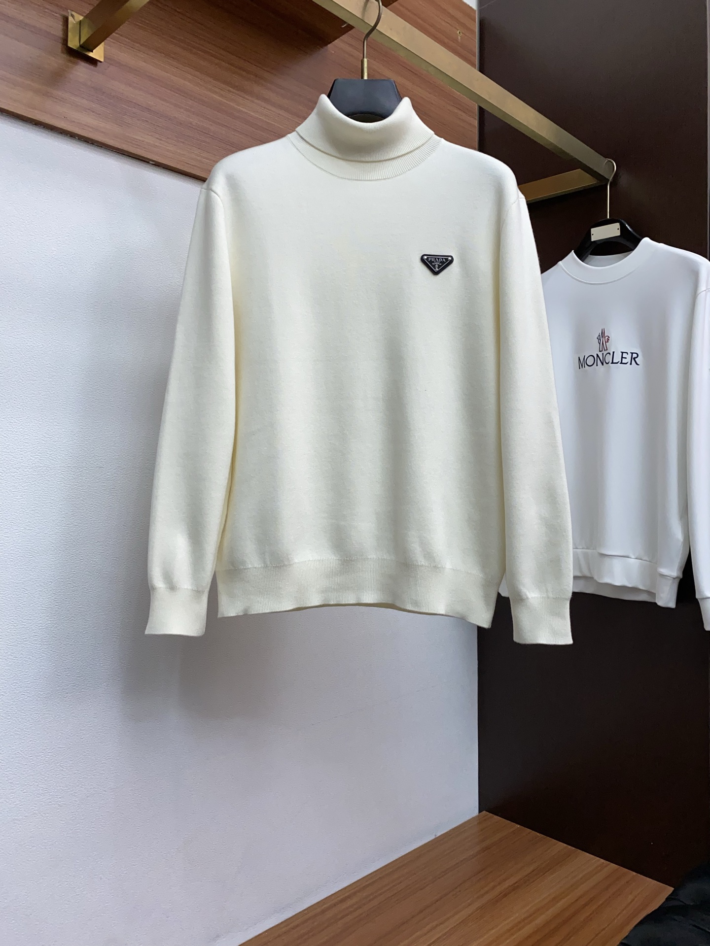 Prada Male Basic Clothing Wool M-l-xl