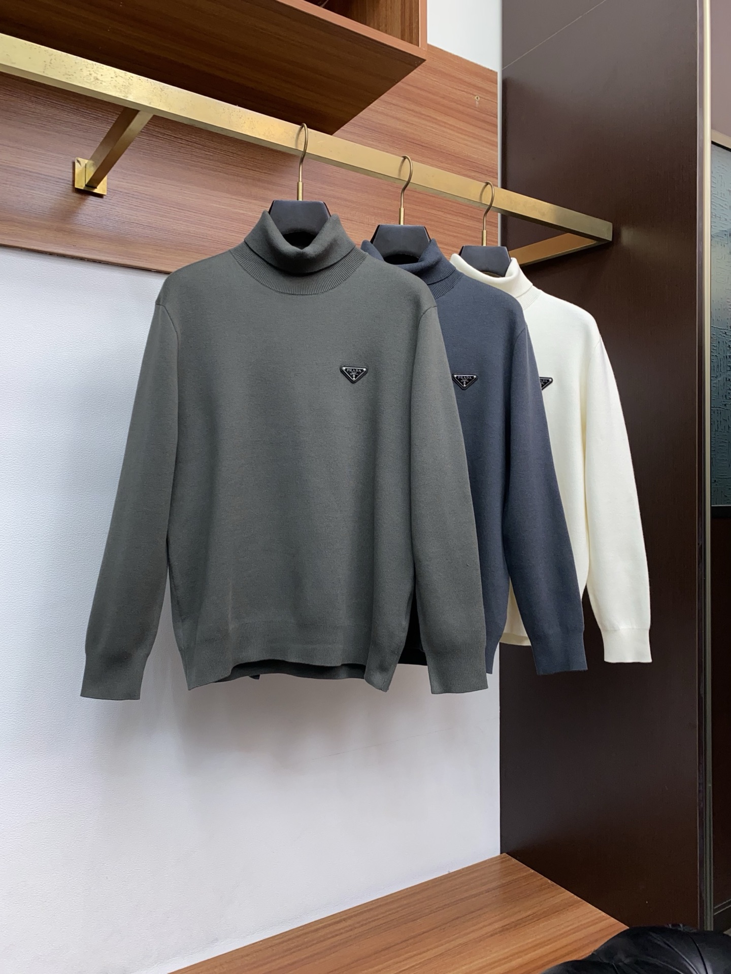 Prada Male Basic Clothing Wool M-l-xl