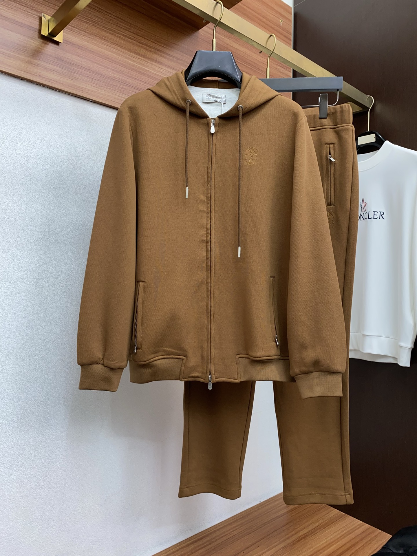 Brunello Cucinelli Male Hoodie Cotton