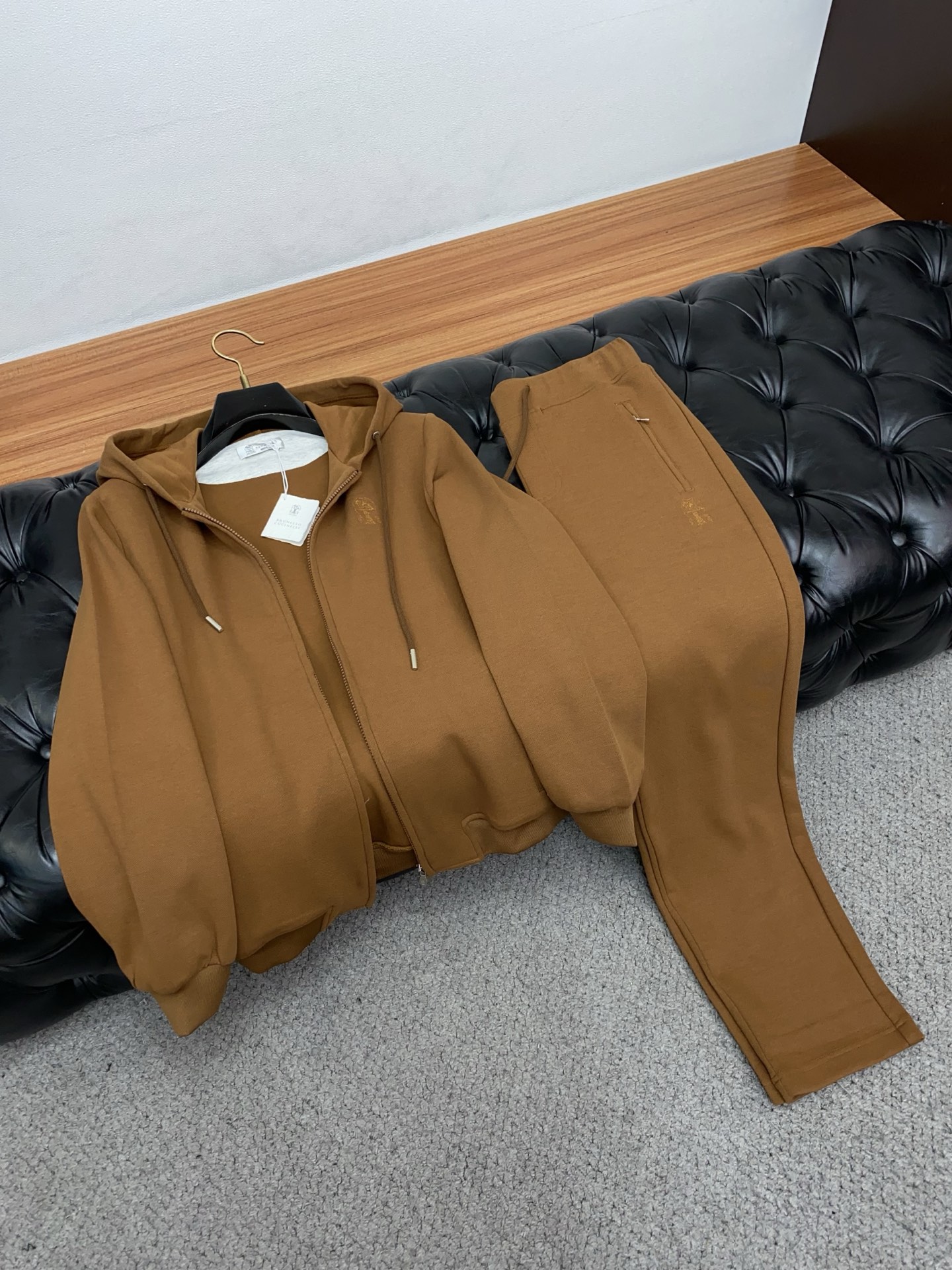 Brunello Cucinelli Male Hoodie Cotton