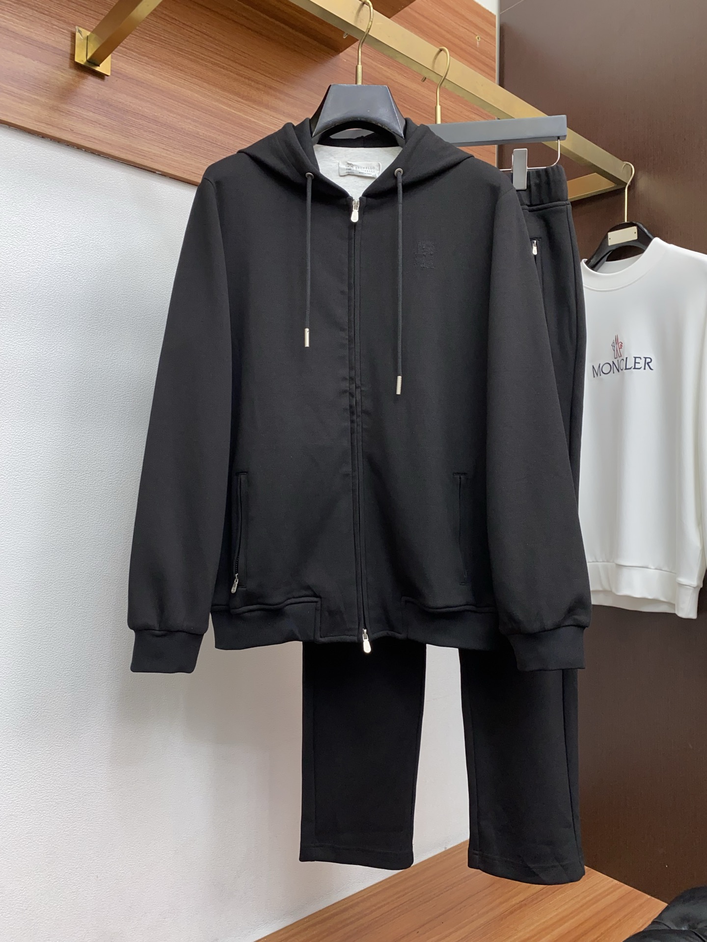 Brunello Cucinelli Male Hoodie Cotton