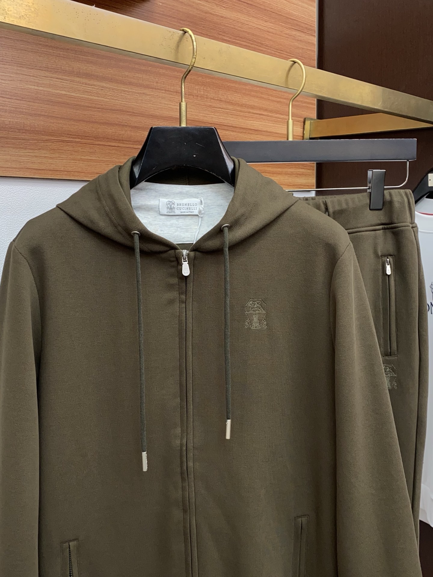 Brunello Cucinelli Male Hoodie Cotton