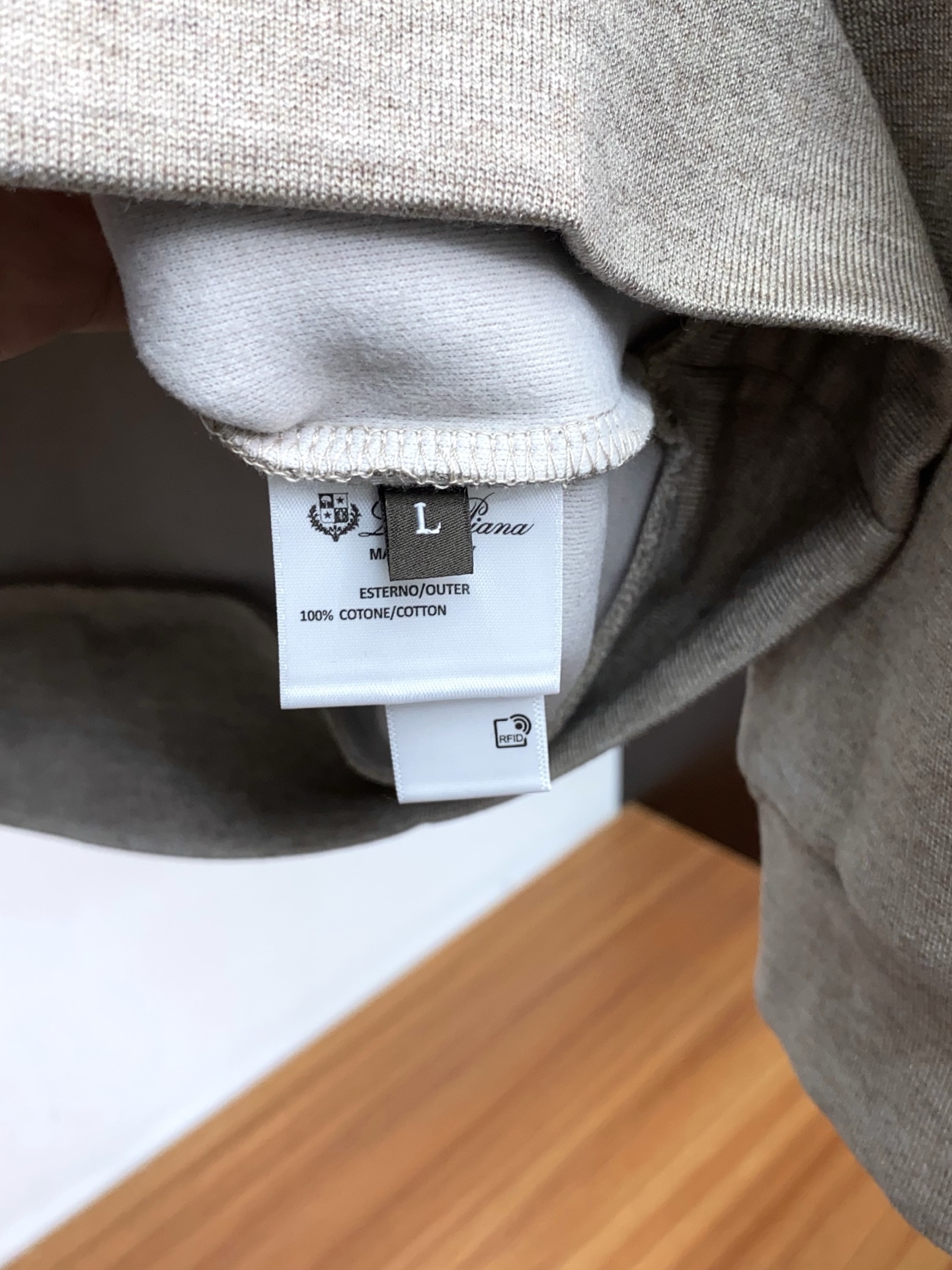 Loro Piana Hoodie Loose Fit M-l-xl