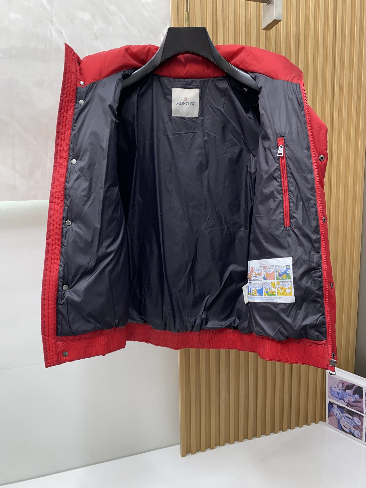 Moncler Male Down Jacket White Duck Down Hooded M-l-xl