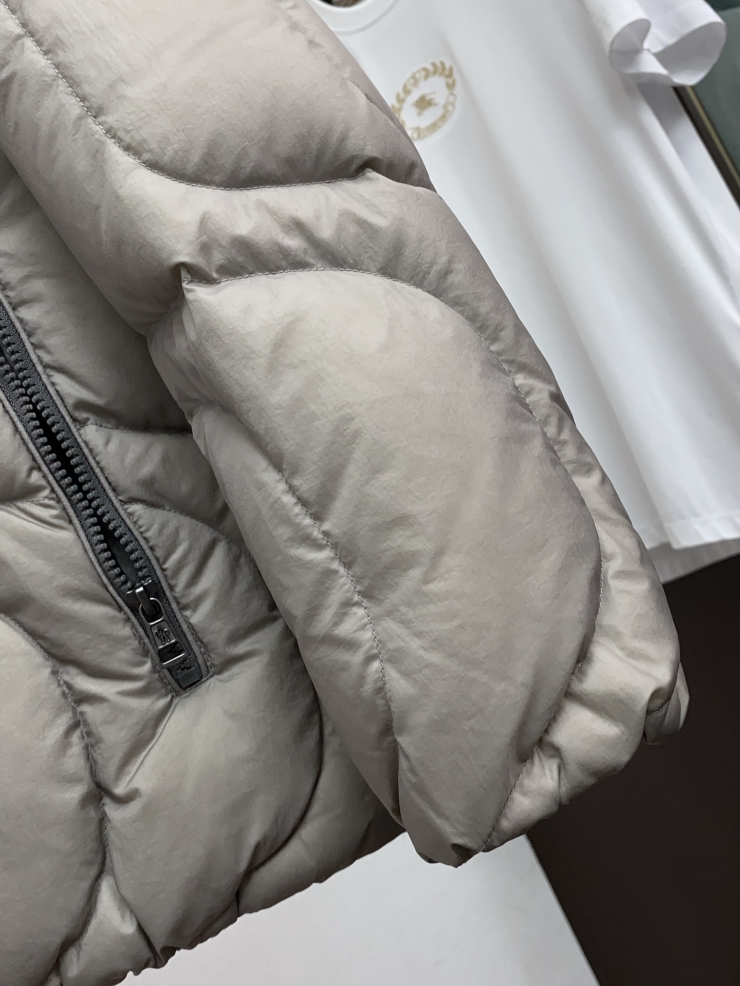 Moncler Male Down Jacket White Duck Down Hooded M-l-xl