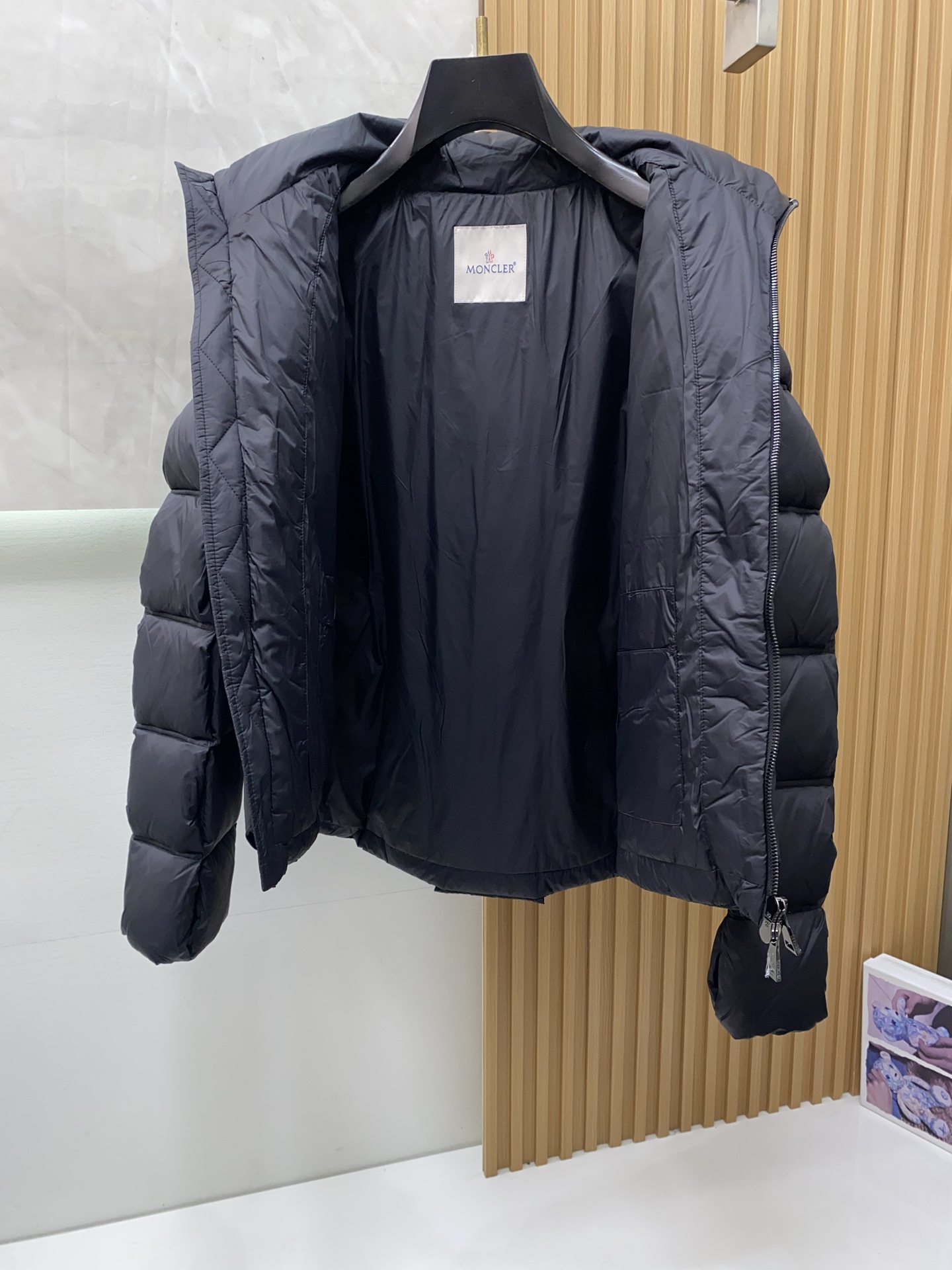 Moncler Male Down Jacket White Duck Down Hooded M-l-xl