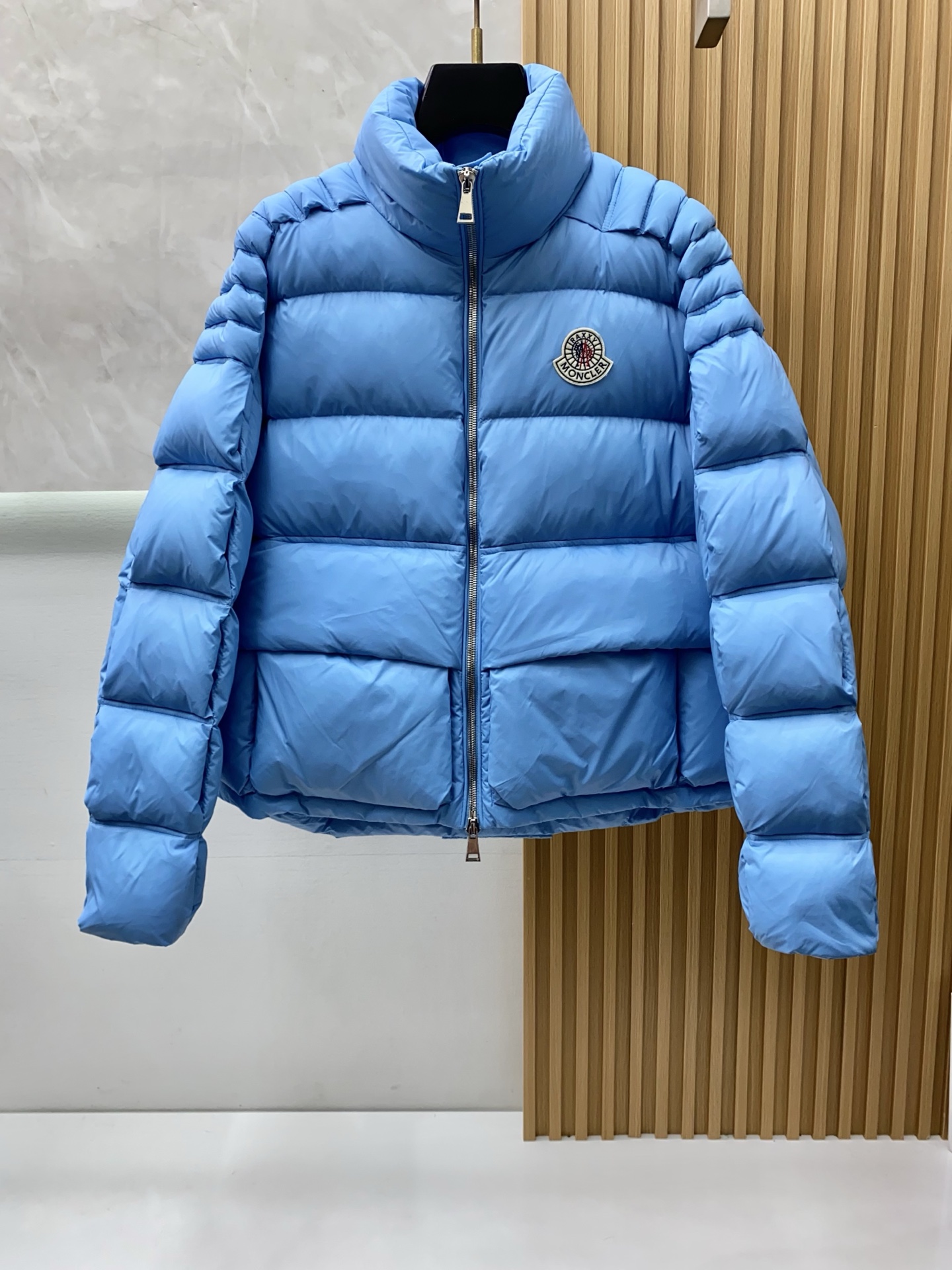 Moncler Male Down Jacket White Duck Down Hooded M-l-xl