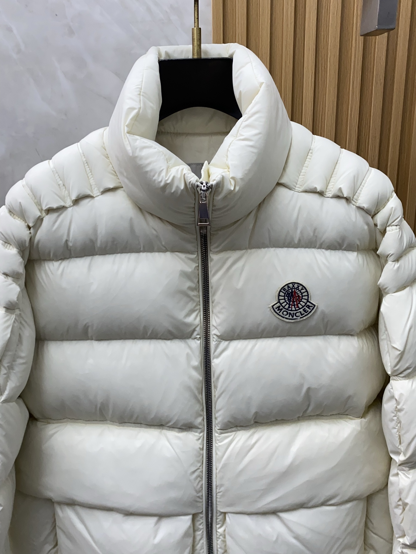 Moncler Male Down Jacket White Duck Down Hooded M-l-xl