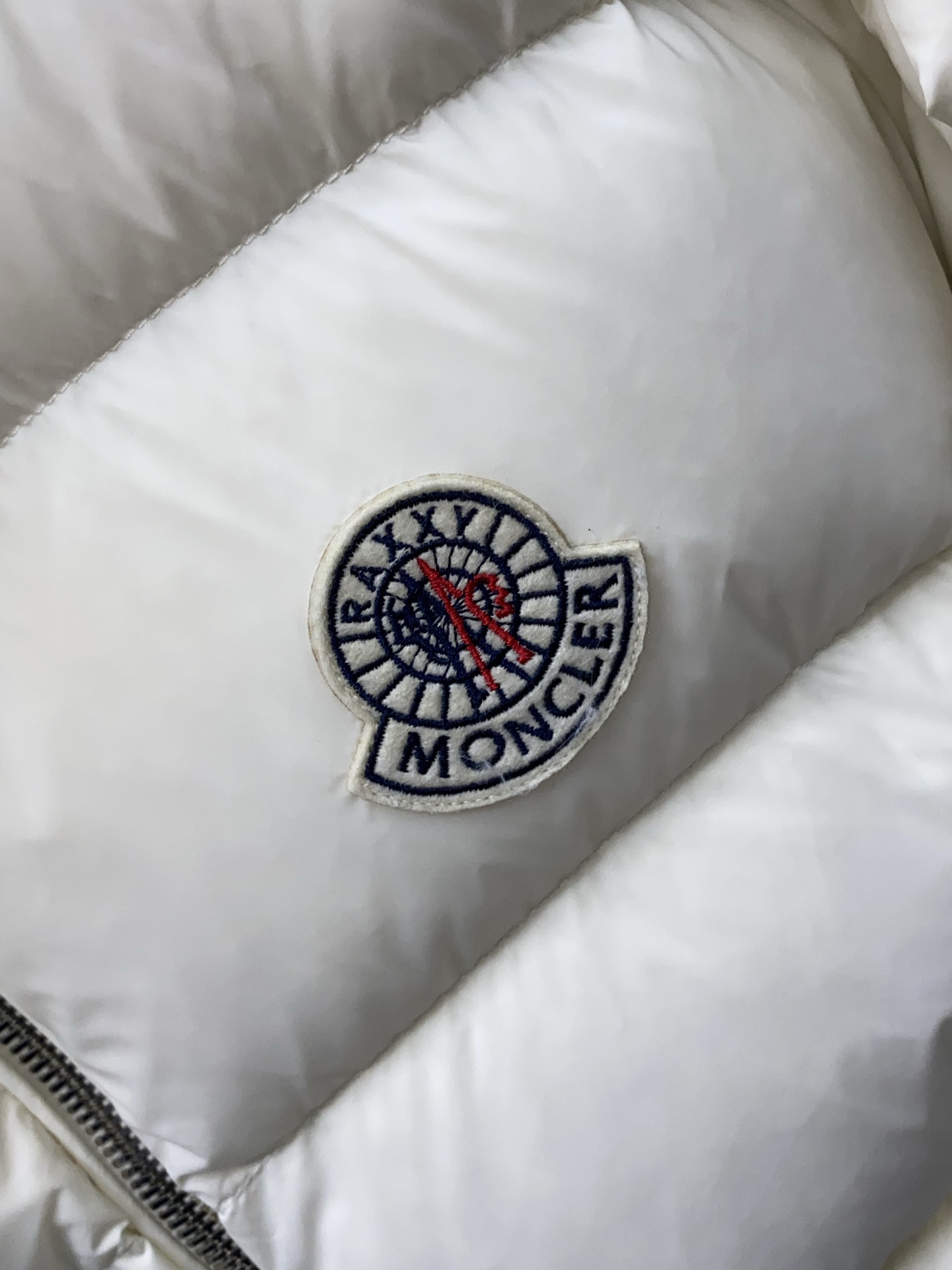 Moncler Male Down Jacket White Duck Down Hooded M-l-xl