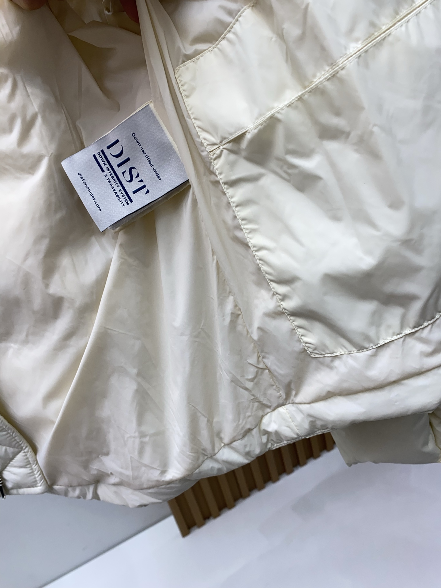 Moncler Male Down Jacket White Duck Down Hooded M-l-xl