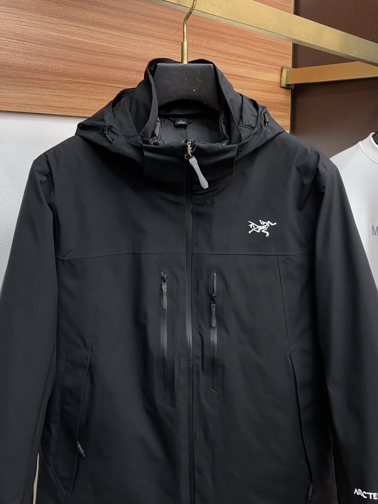 Arcteryx Male Down Jacket White Duck Down Hooded S-l-xl