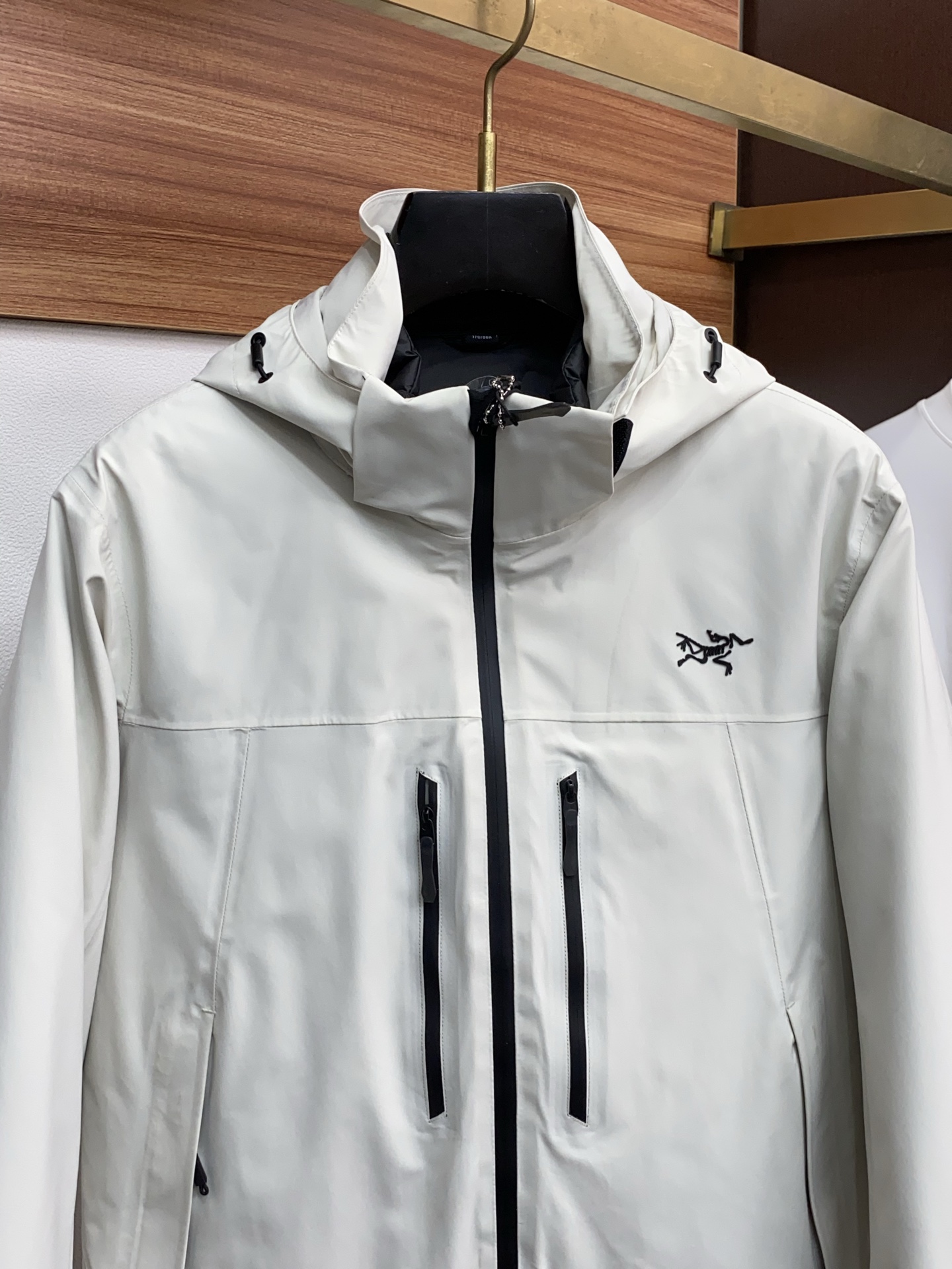 Arcteryx Male Down Jacket White Duck Down Hooded S-l-xl