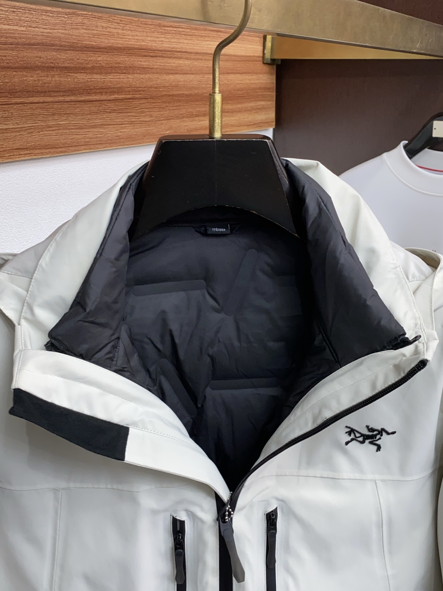 Arcteryx Male Down Jacket White Duck Down Hooded S-l-xl