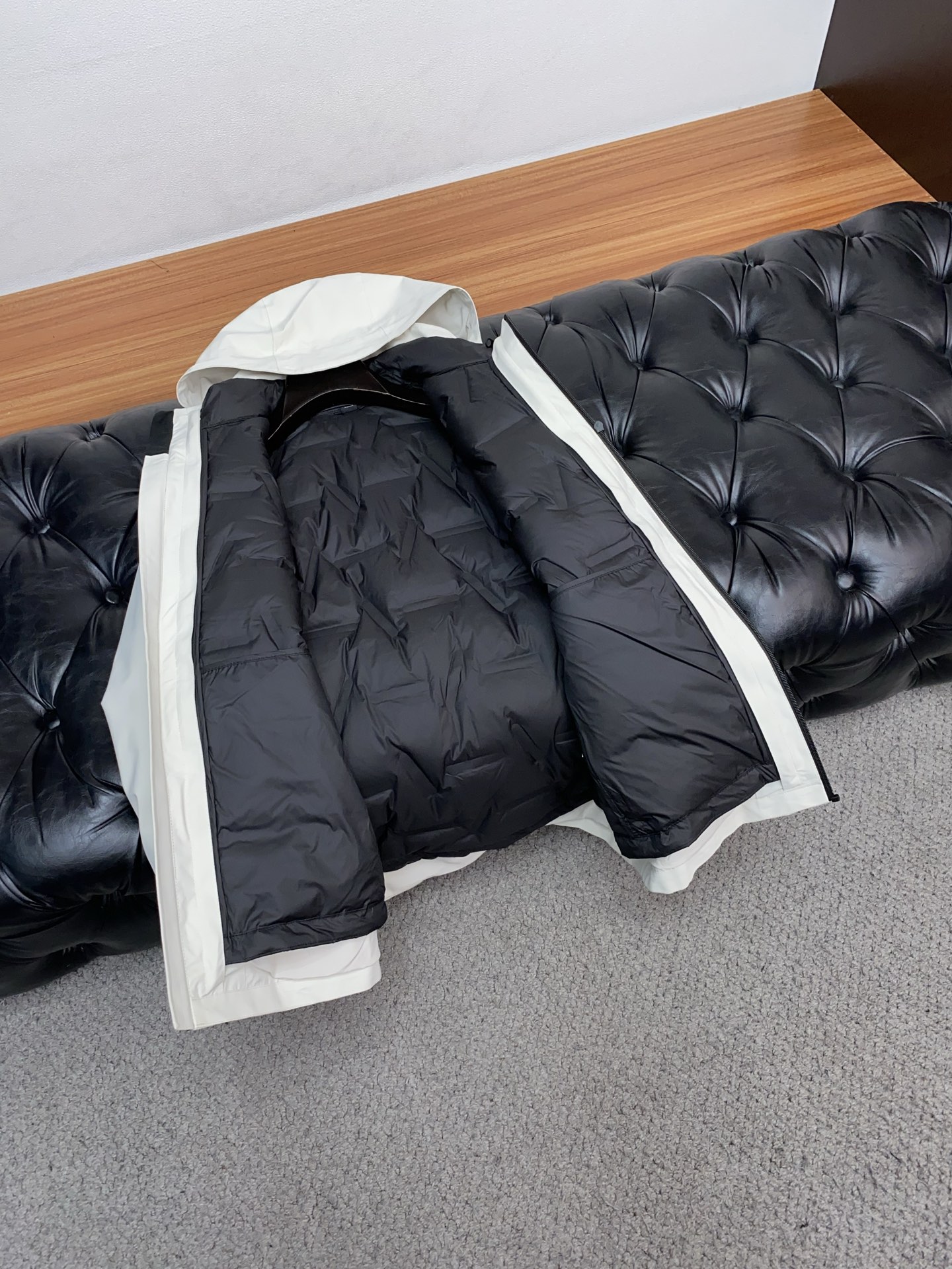 Arcteryx Male Down Jacket White Duck Down Hooded S-l-xl