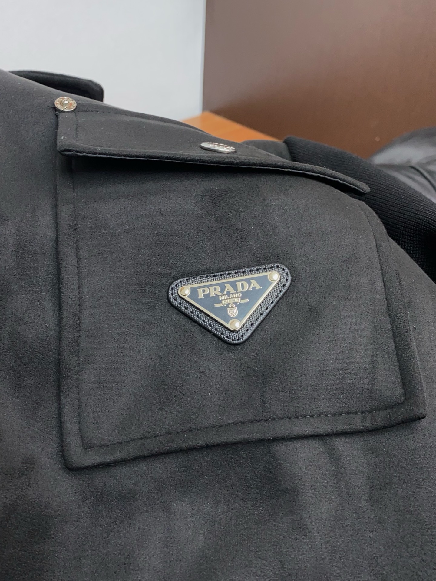 Prada Male Down Jacket White Duck Down Hooded M-l-xl