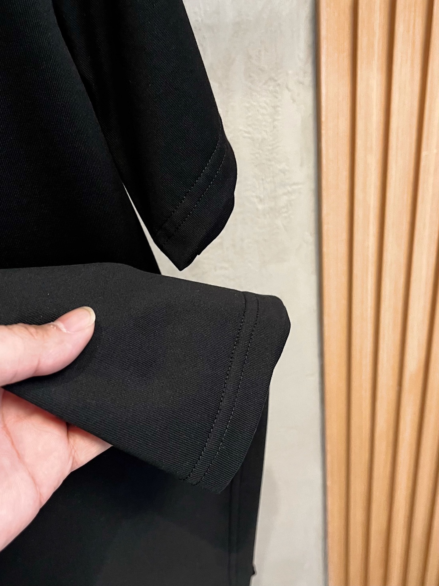 Burberry Couple Basic Clothing Cotton Black S-m-l-xl-xxl