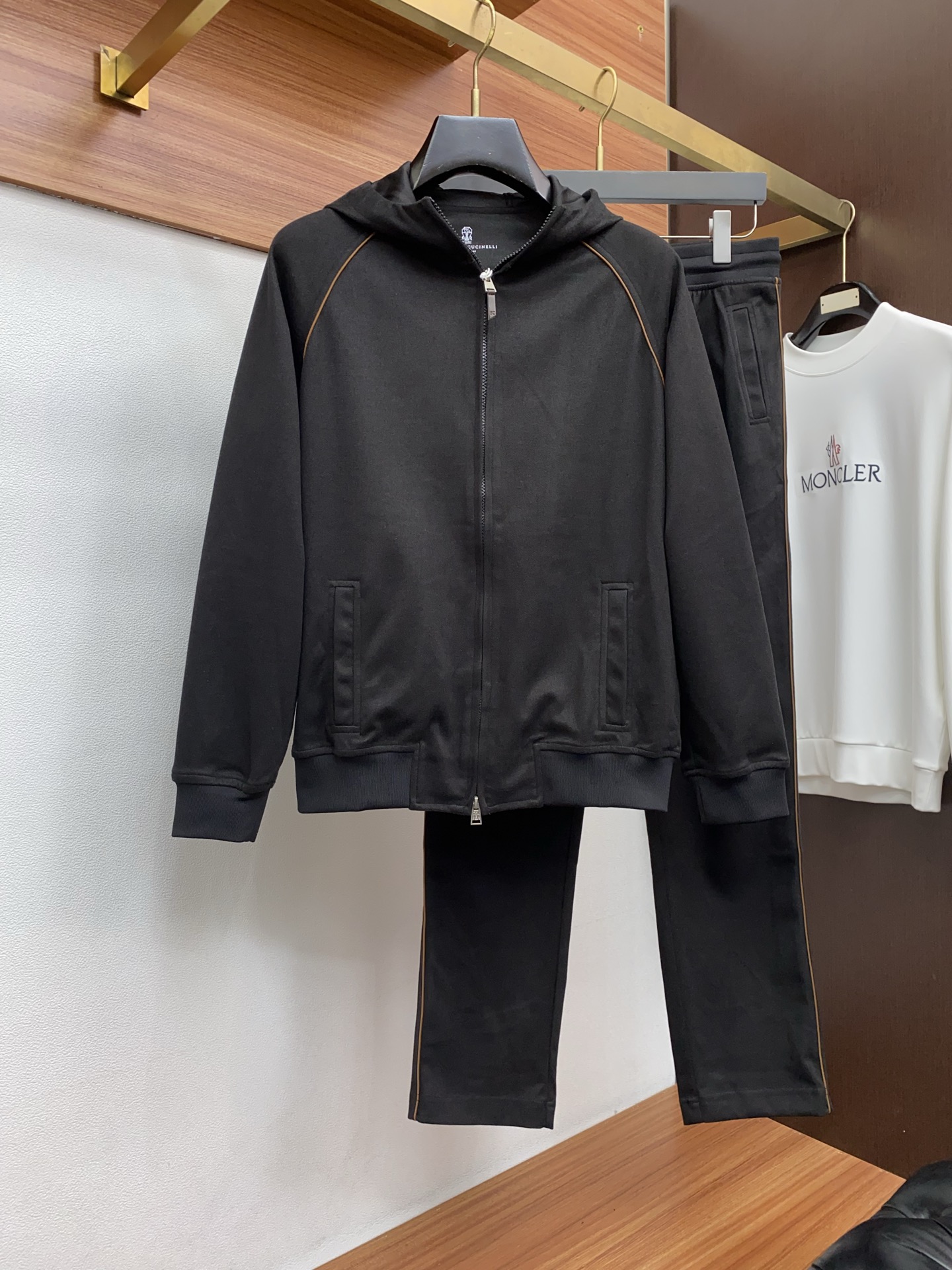 Brunello Cucinelli Male Hoodie Cotton