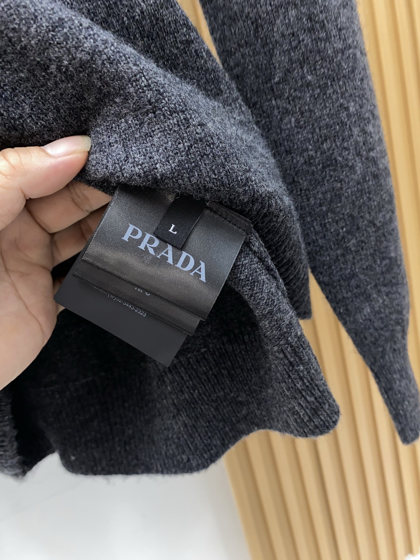 Prada Male Basic Clothing Wool M-l-xl