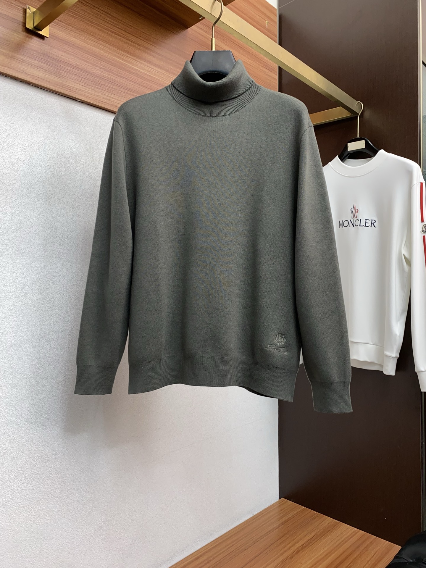 Loro Piana Male Basic Clothing Wool M-l-xl