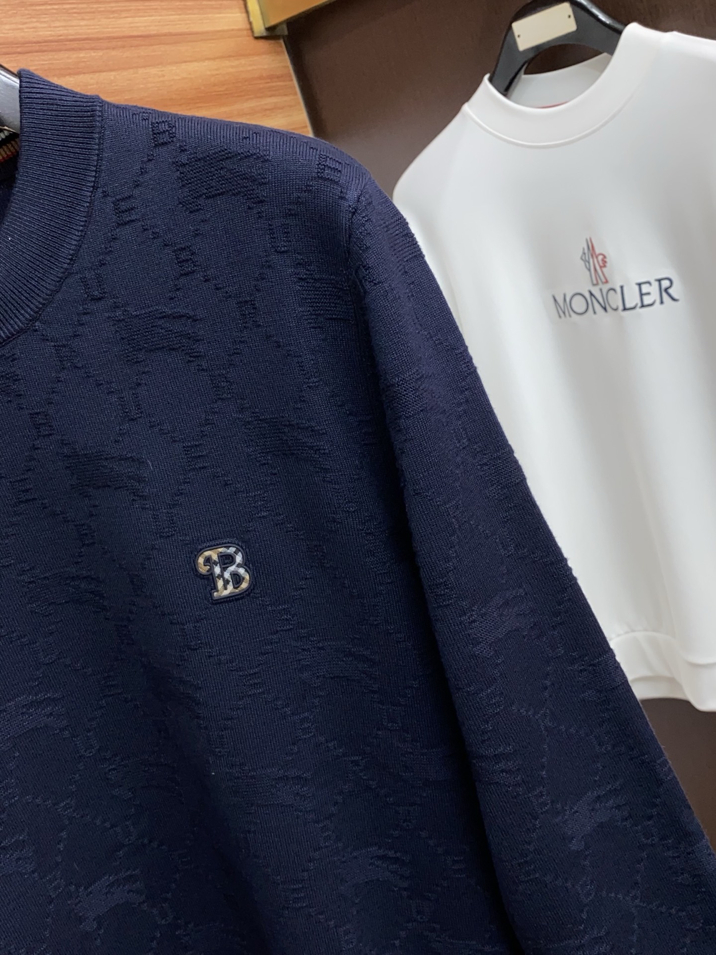 Burberry Male Basic Clothing Wool