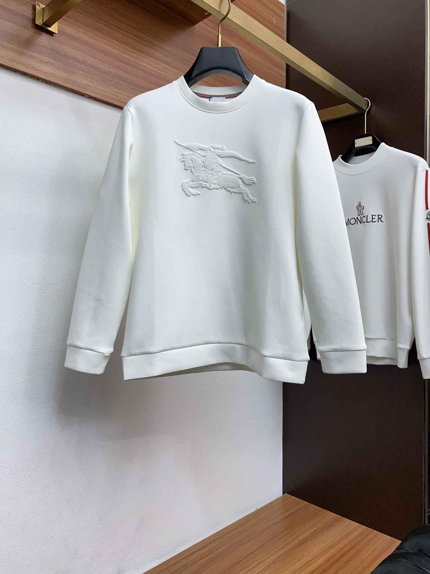 Burberry Male Hoodie Cotton M-xl