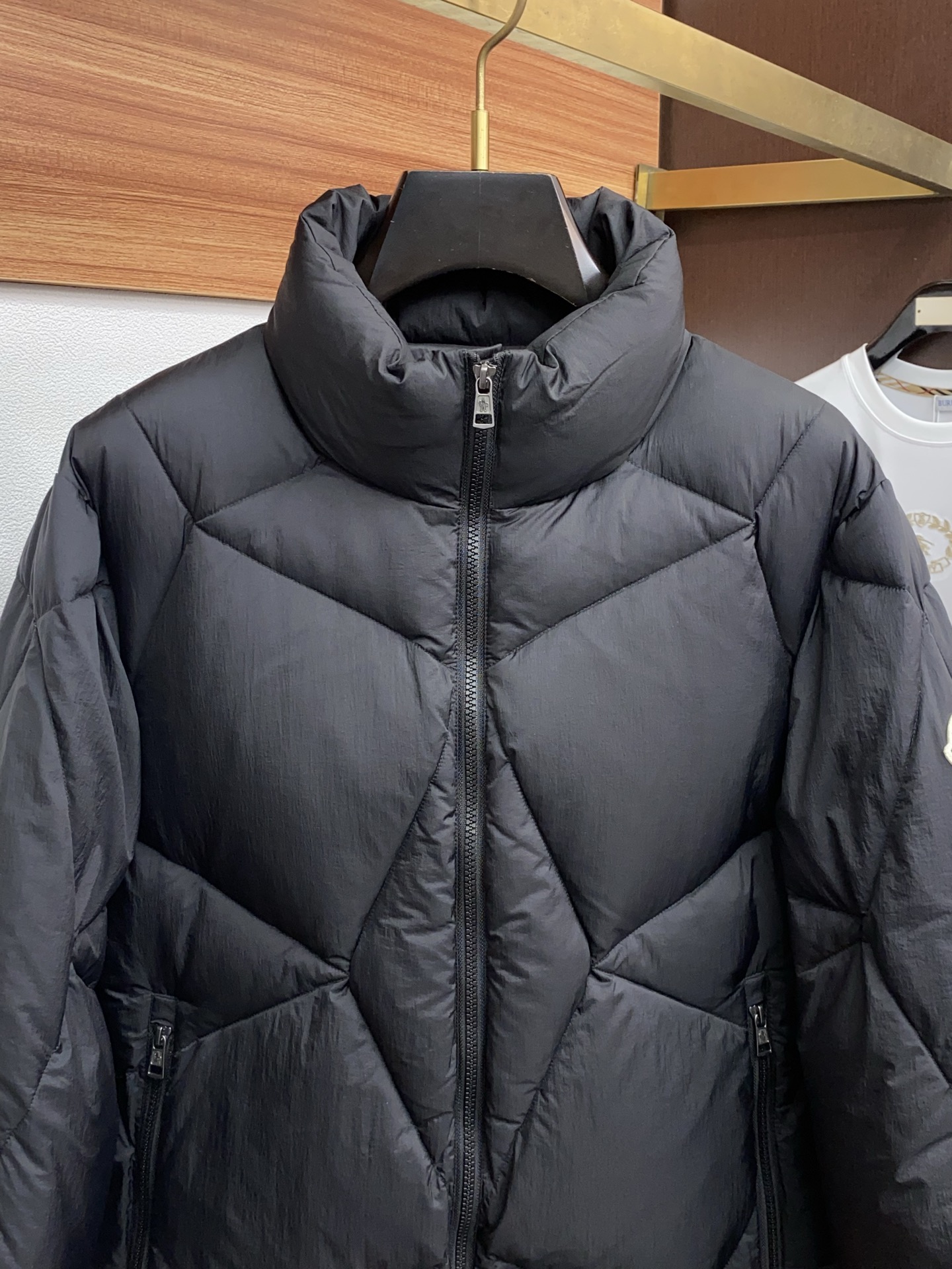 Moncler Male Down Jacket White Duck Down Hooded M-l-xl