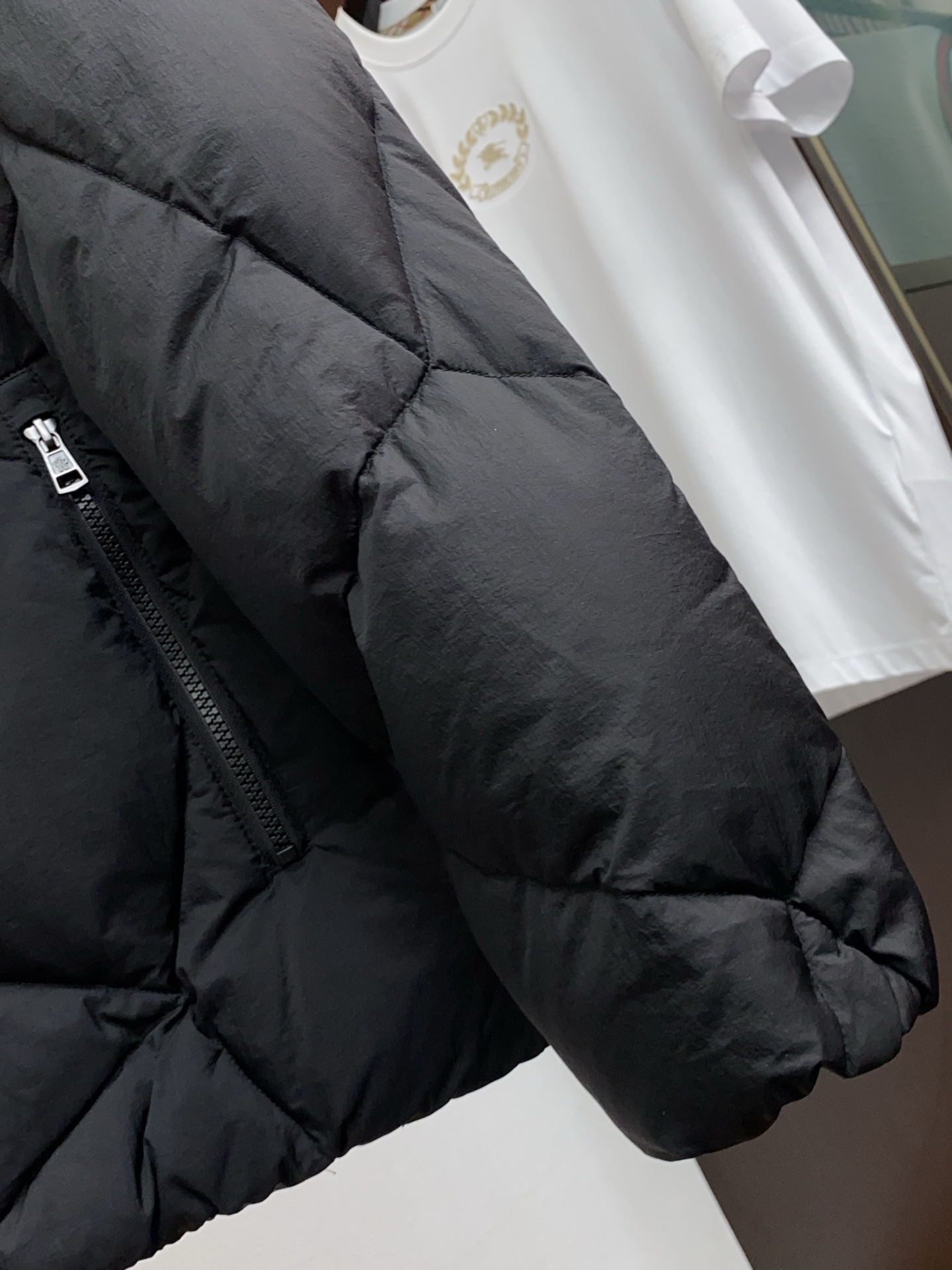 Moncler Male Down Jacket White Duck Down Hooded M-l-xl