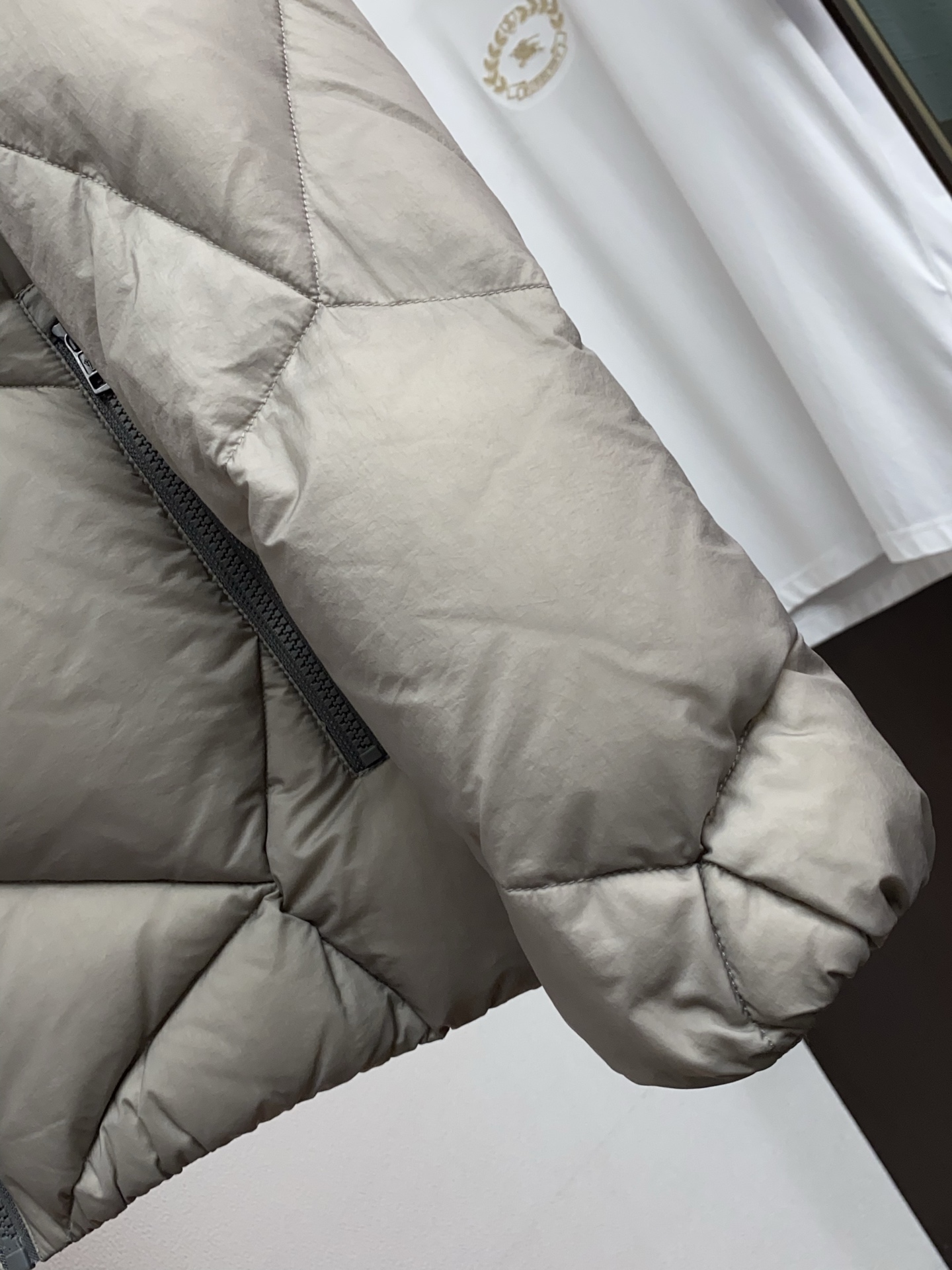 Moncler Male Down Jacket White Duck Down Hooded M-l-xl