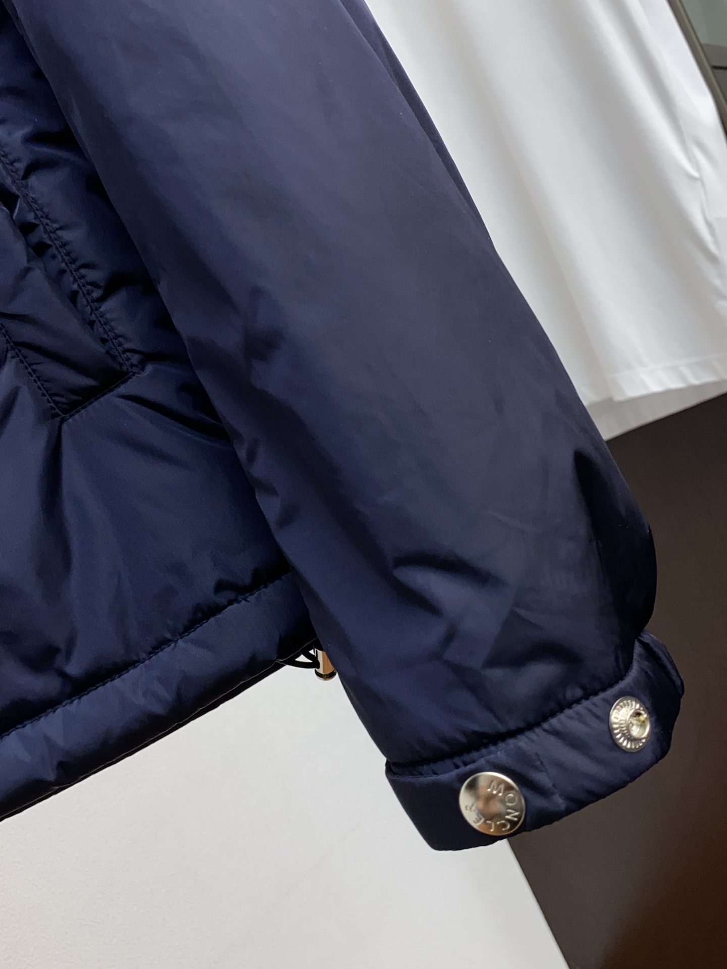 Moncler Male Down Jacket White Duck Down Hooded M-l-xl