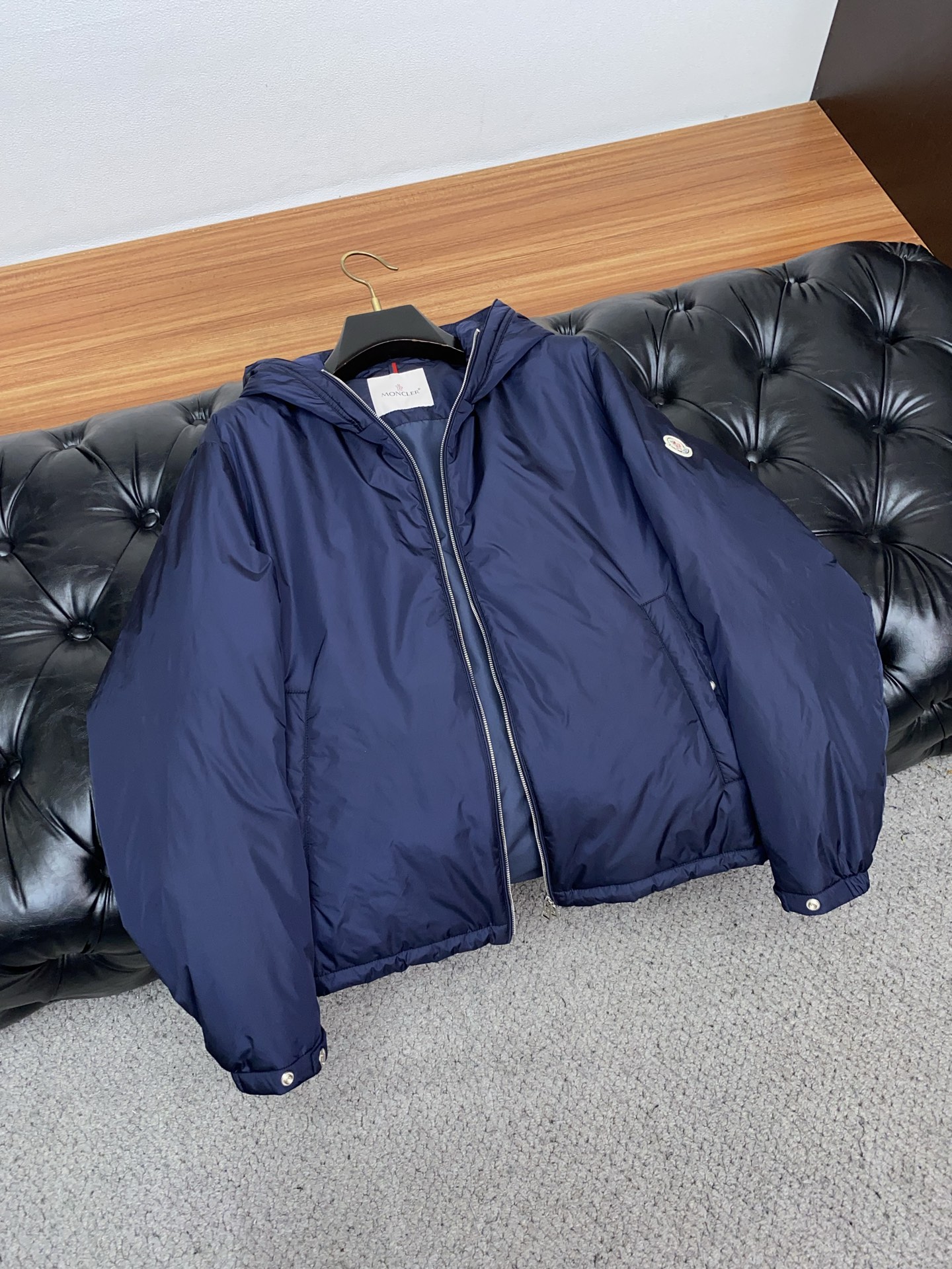 Moncler Male Down Jacket White Duck Down Hooded M-l-xl