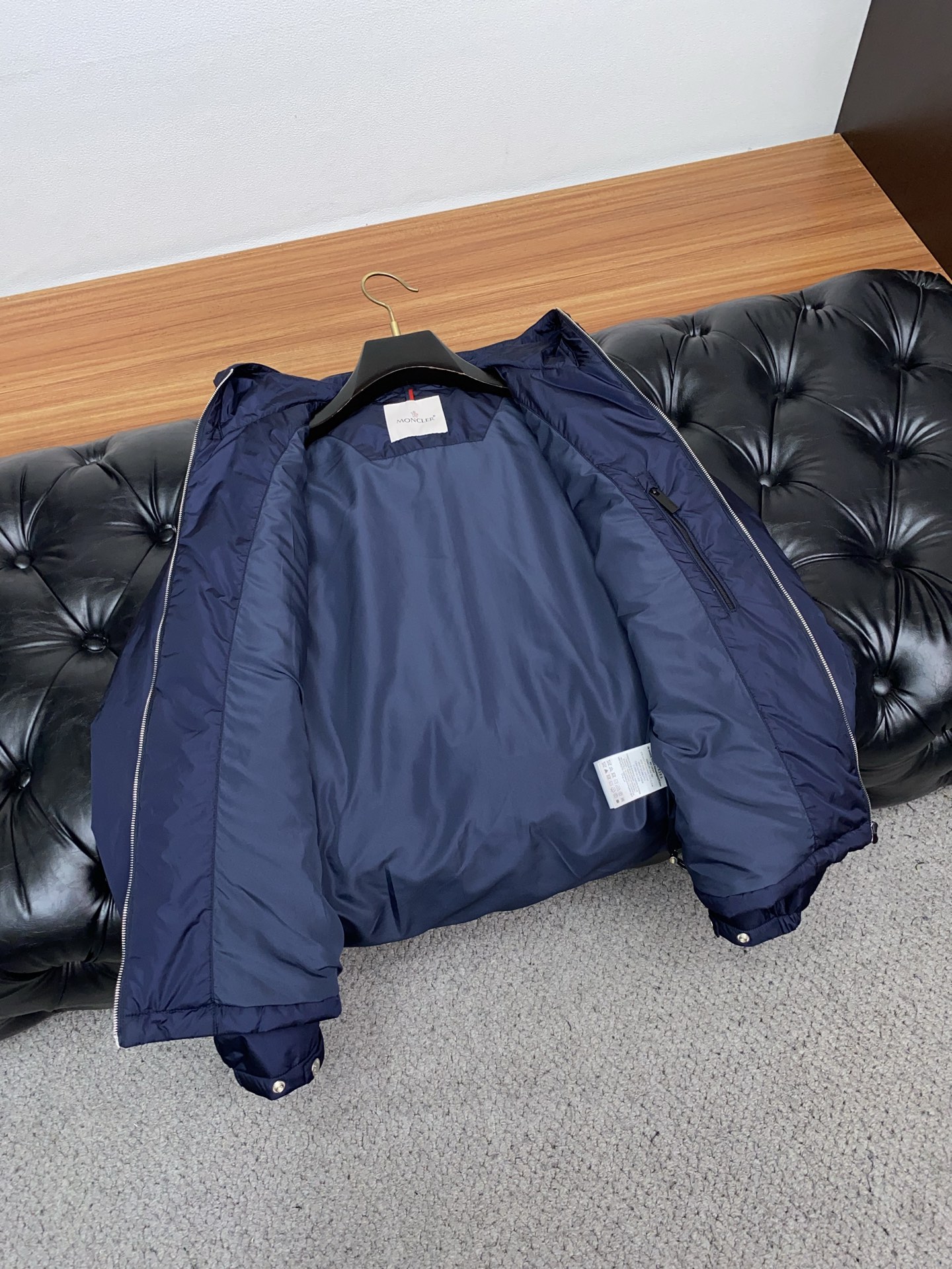 Moncler Male Down Jacket White Duck Down Hooded M-l-xl