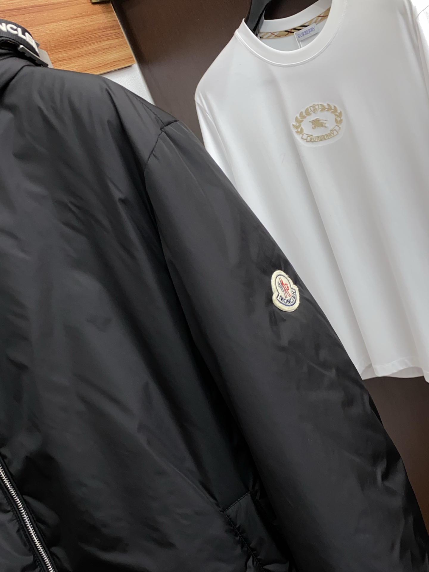 Moncler Male Down Jacket White Duck Down Hooded M-l-xl