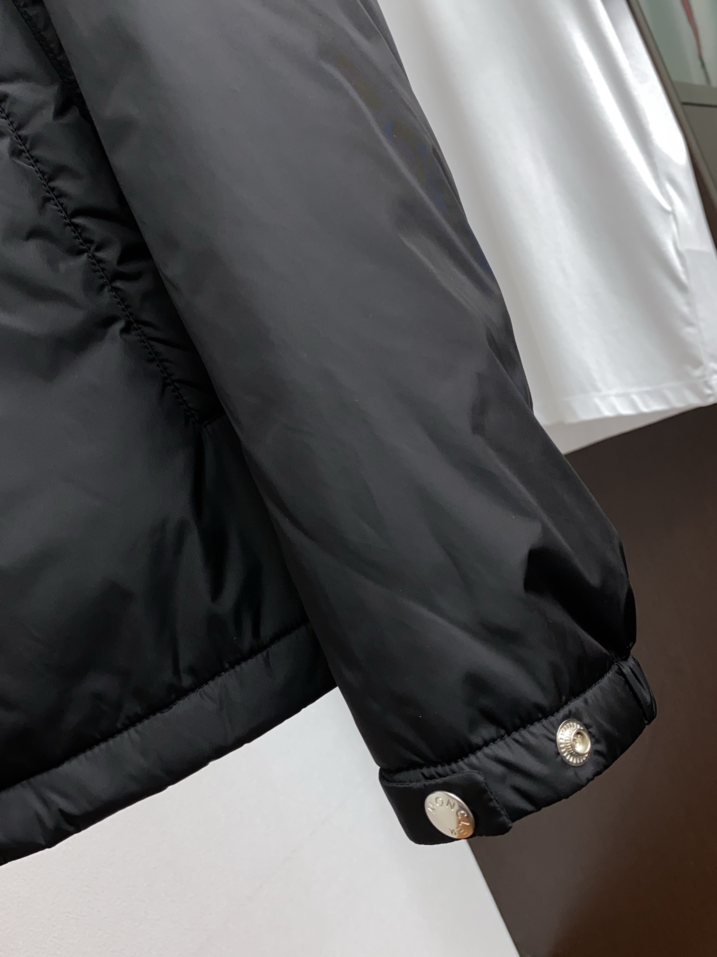 Moncler Male Down Jacket White Duck Down Hooded M-l-xl