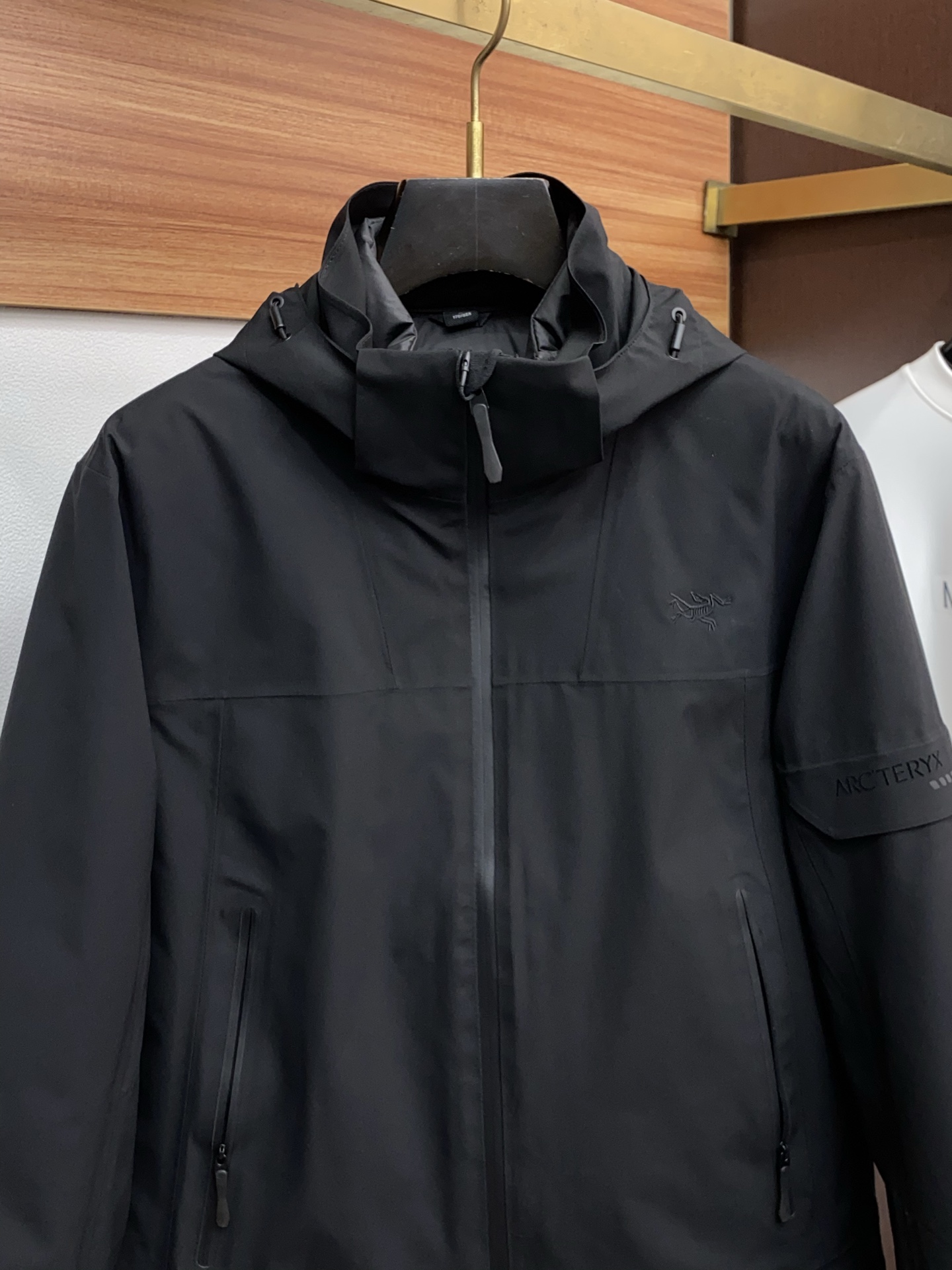 Arcteryx Male Down Jacket White Duck Down Hooded S-l-xl