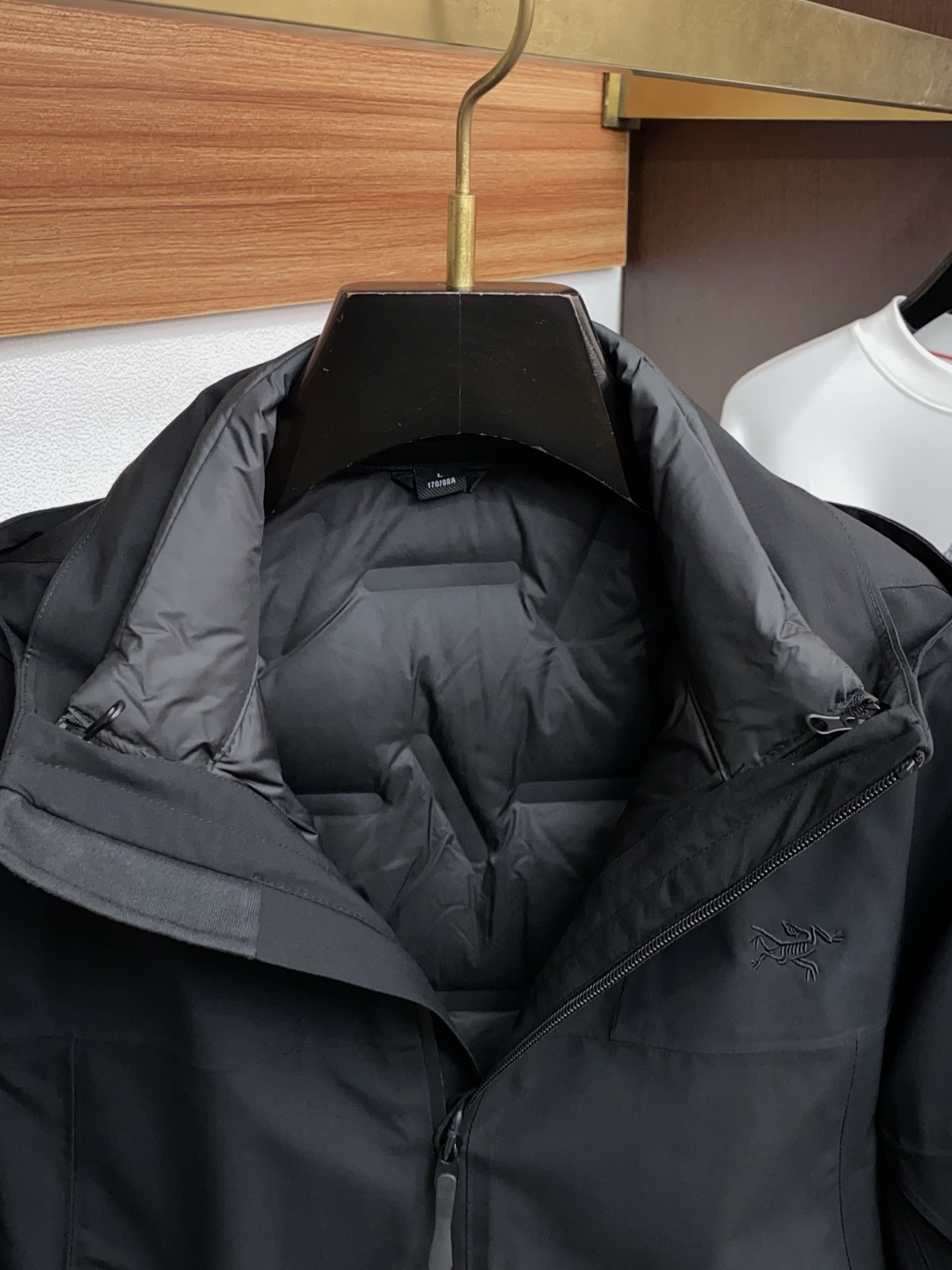 Arcteryx Male Down Jacket White Duck Down Hooded S-l-xl