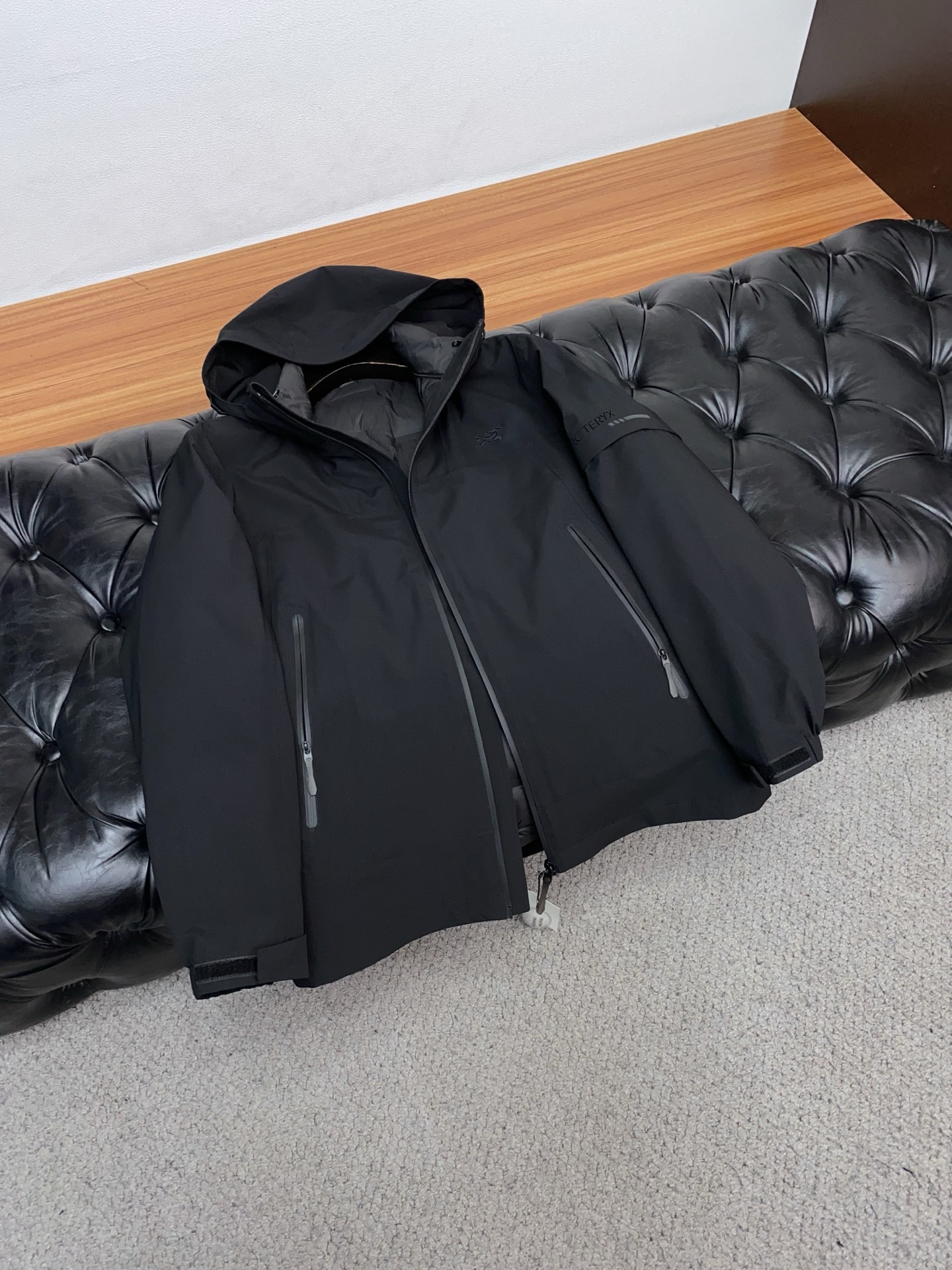 Arcteryx Male Down Jacket White Duck Down Hooded S-l-xl