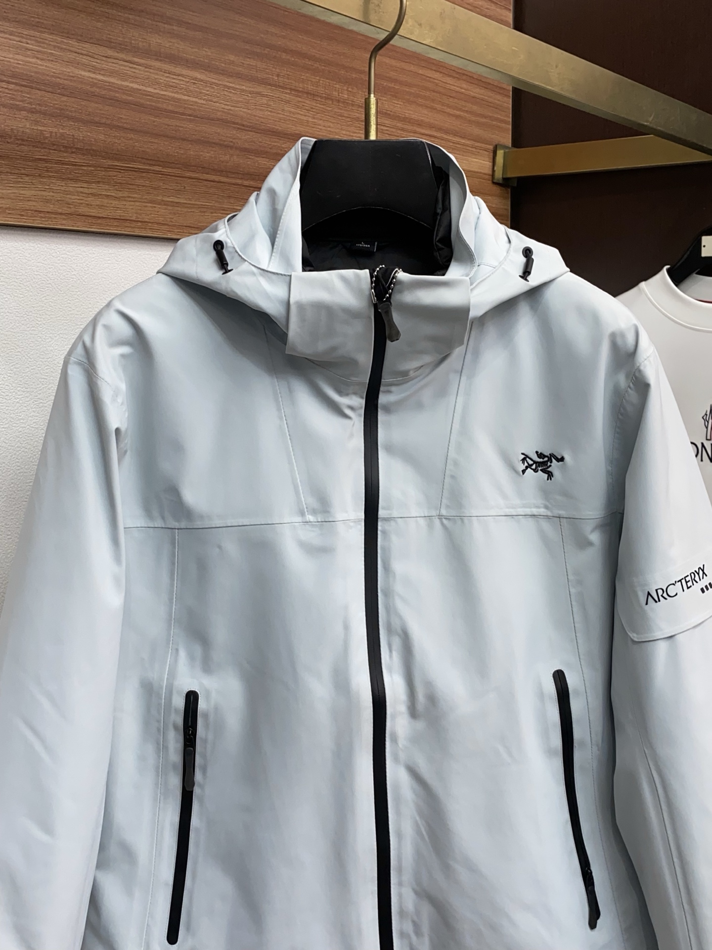 Arcteryx Male Down Jacket White Duck Down Hooded S-l-xl