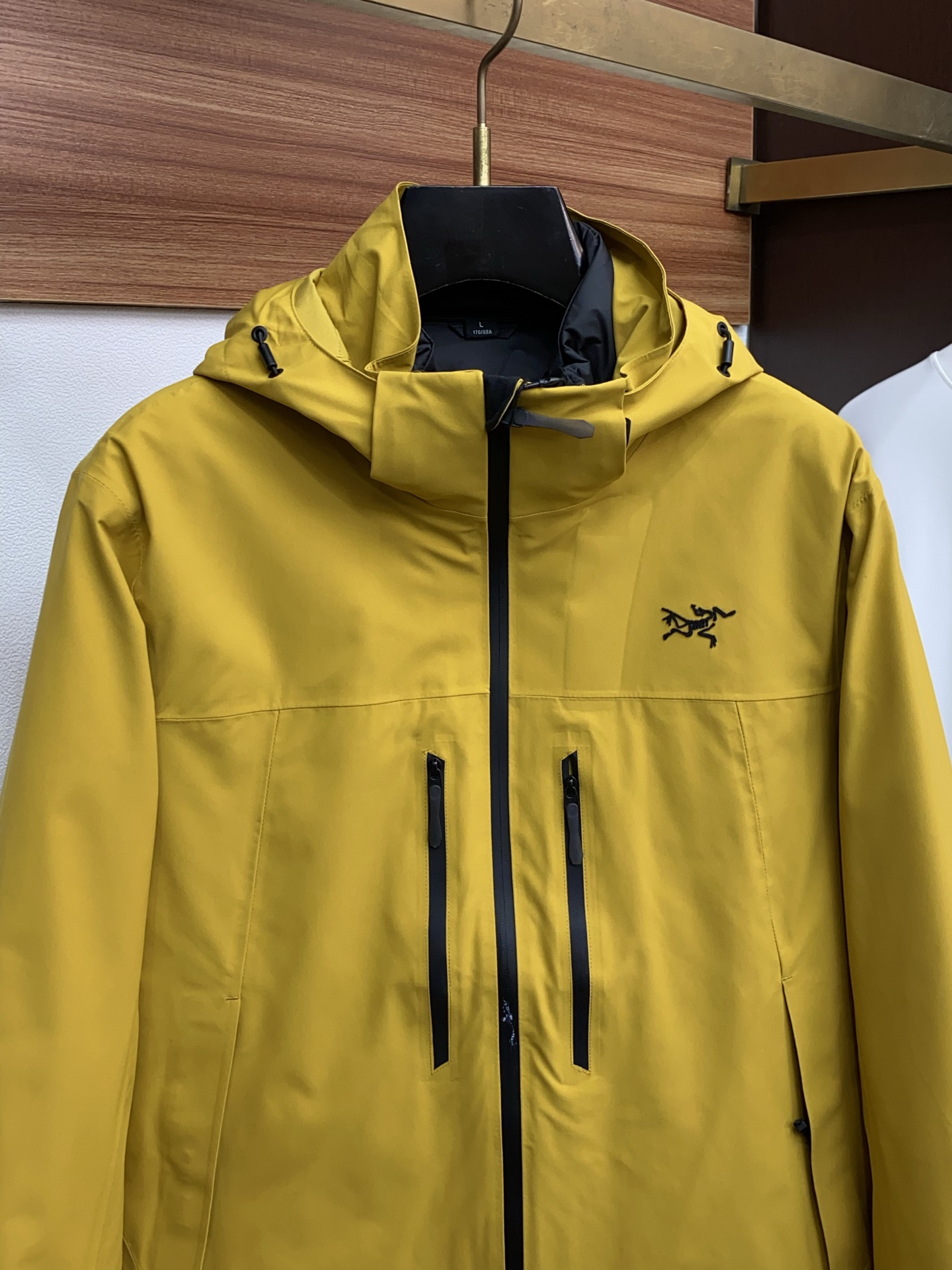 Arcteryx Male Down Jacket White Duck Down Hooded S-l-xl