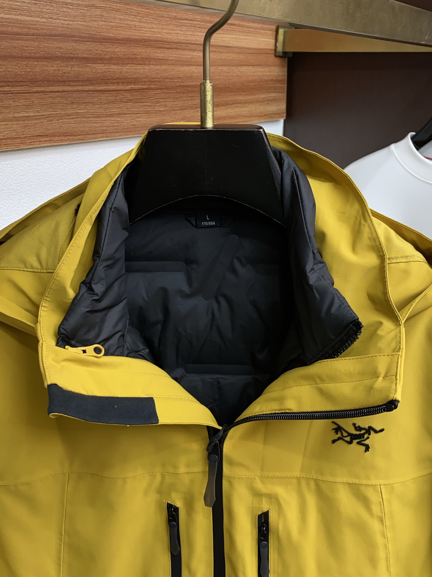 Arcteryx Male Down Jacket White Duck Down Hooded S-l-xl