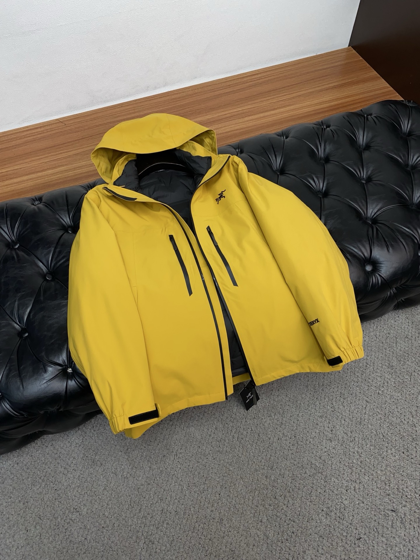 Arcteryx Male Down Jacket White Duck Down Hooded S-l-xl