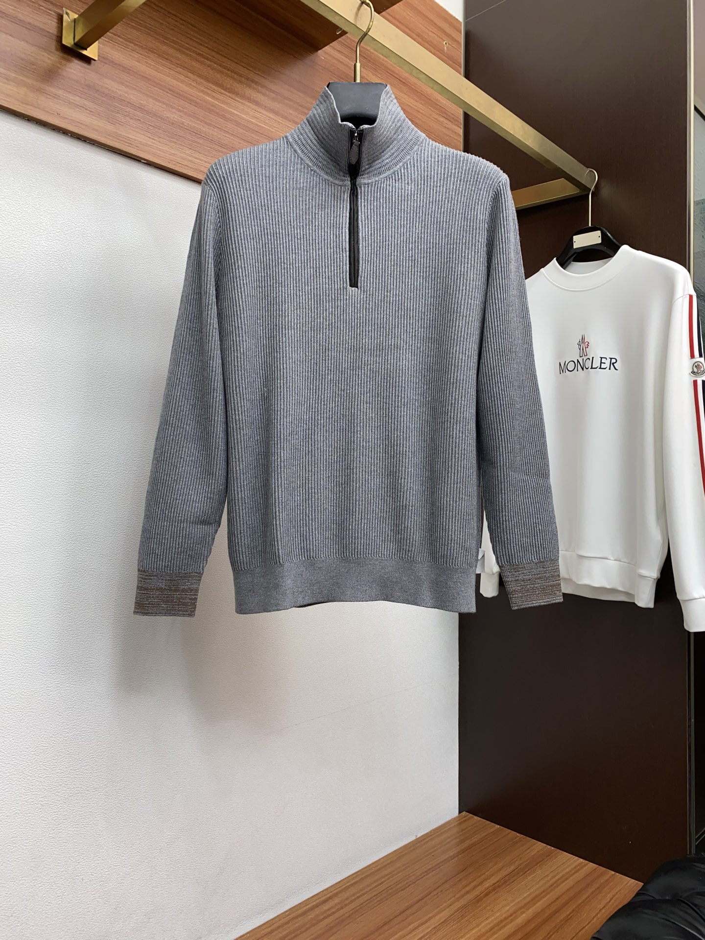 Loro Piana Male Basic Clothing Wool L