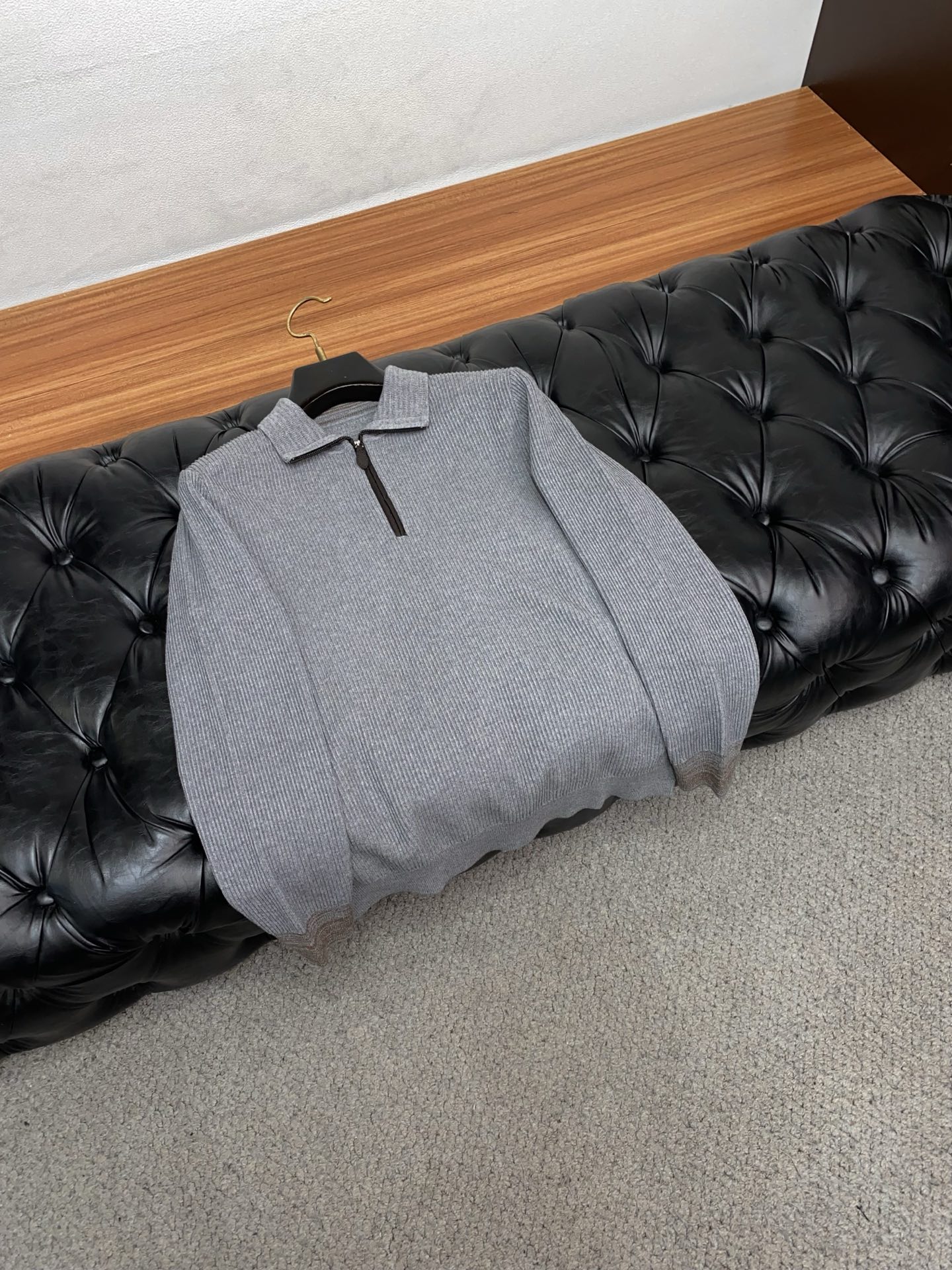 Loro Piana Male Basic Clothing Wool L