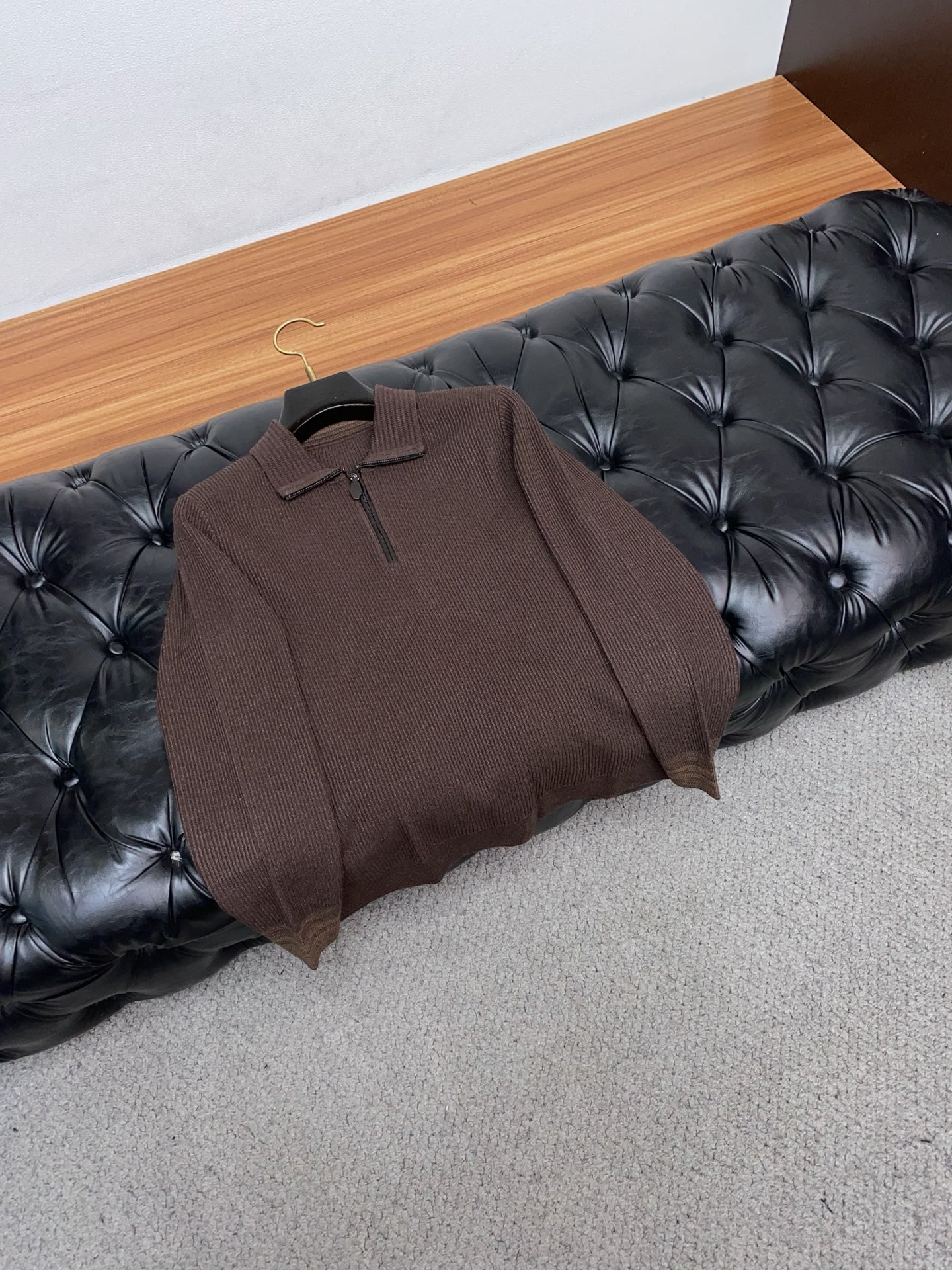 Loro Piana Male Basic Clothing Wool L