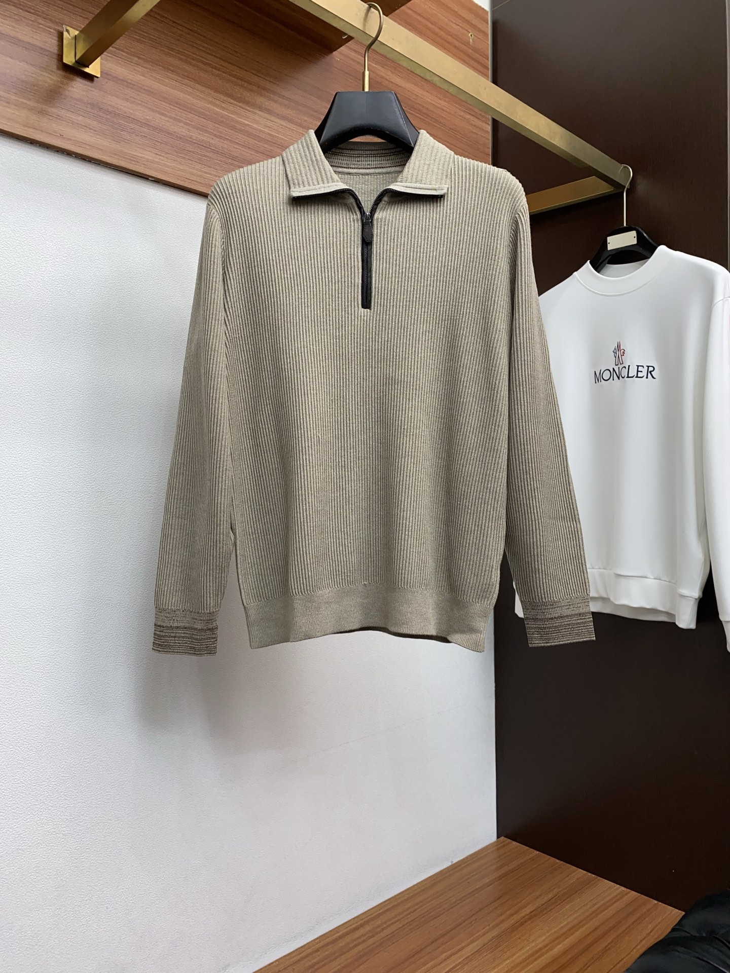 Loro Piana Male Basic Clothing Wool L